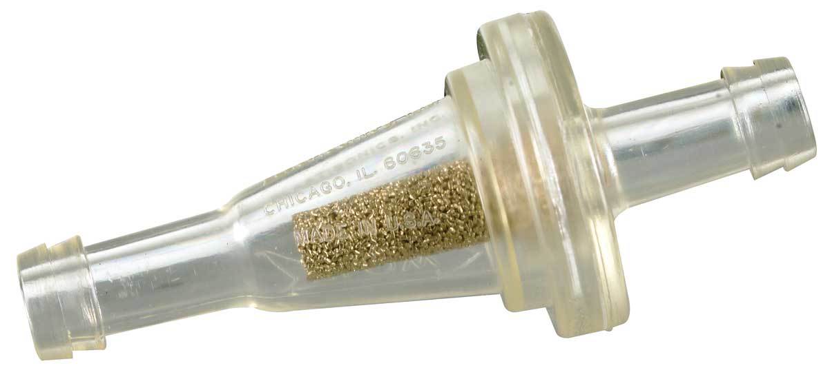 K&N 81-0221 Fuel Filter In-Line 1/4in Inlet/Outlet Clear K&N 81-0221