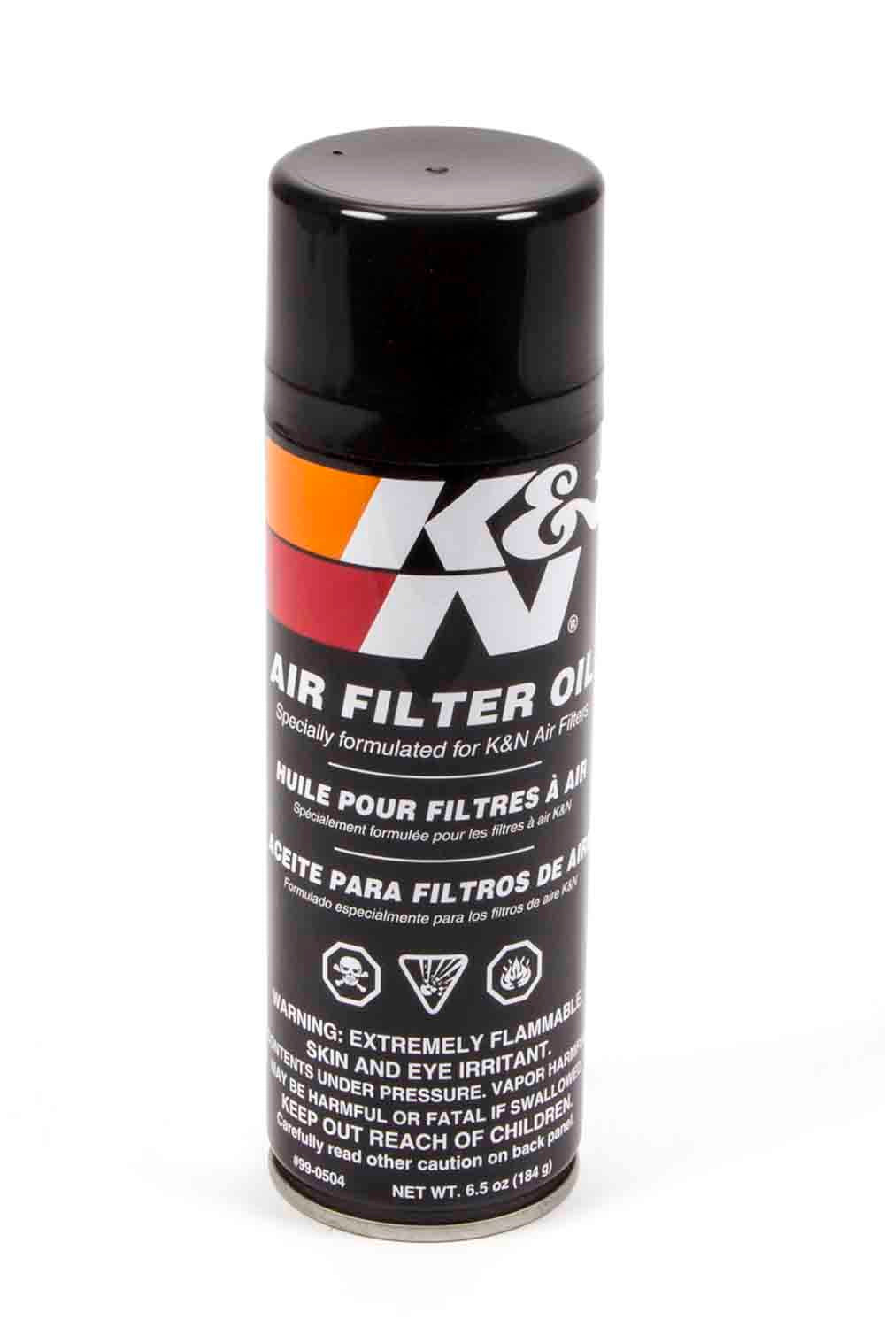 K&N 99-0504 Air Fltr.Oil 6.5ozAeroso K&N 99-0504