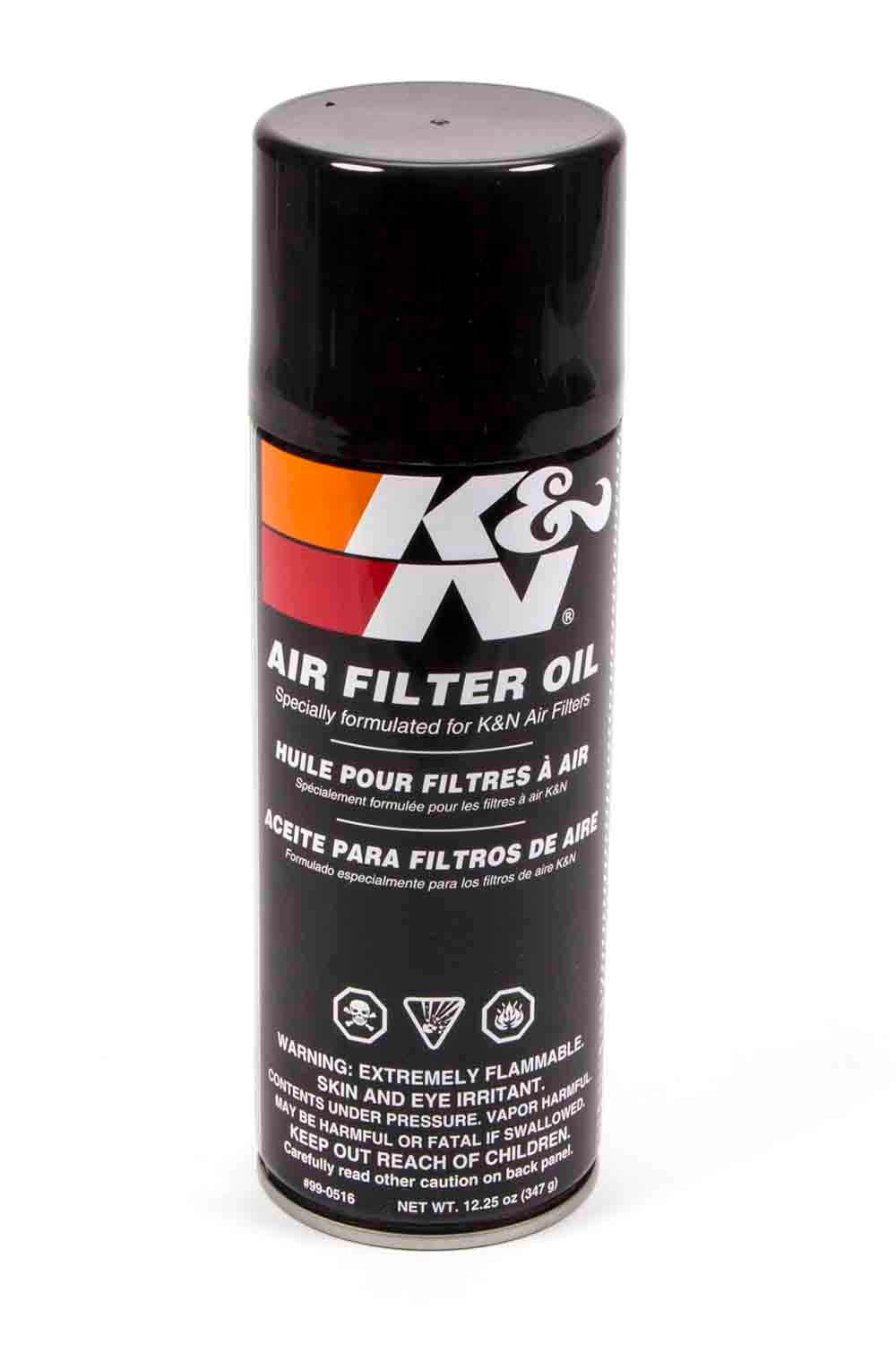 K&N 99-0516 Air Filter Oil Aerosol 12.25 Ounces K&N 99-0516