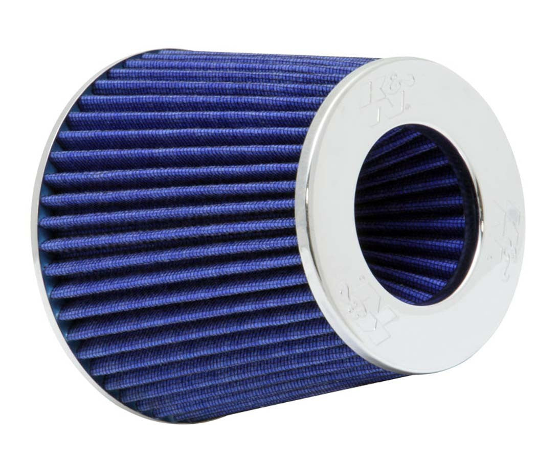 K&N RG-1001BL Universal Clamp On Air Filter Blue K&N RG-1001BL
