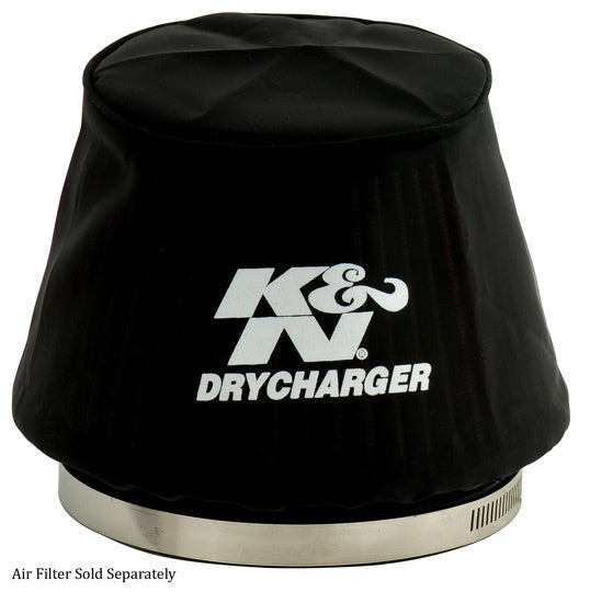 K&N RU-5163DK Air Filter Wrap-DRYCHARG ER WRAP; RU-5163 BLACK K&N RU-5163DK