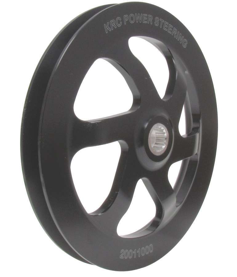 KRC Power Steering KRC 20011000 V-Belt Pulley 6.0in for KRC Alum. Pumps KRC Power Steering KRC 20011000