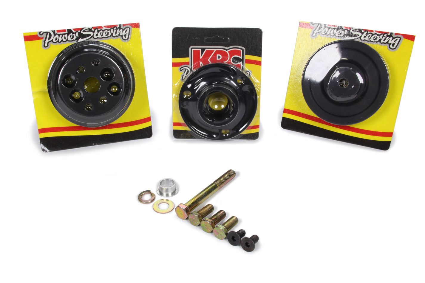KRC Power Steering KRC 36400000 Pro Series Serpentine Pulley Kit 1:1 KRC Power Steering KRC 36400000