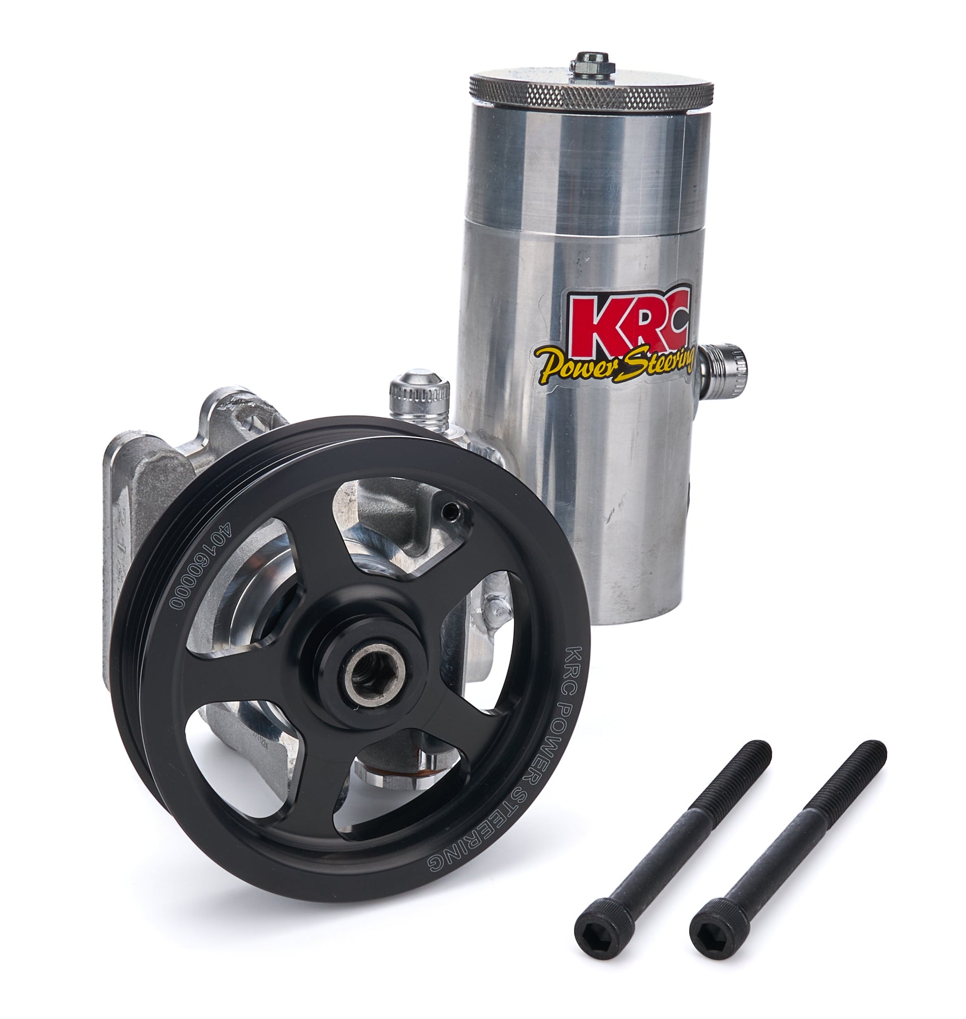 KRC Power Steering ESP 19620100 P/S Pump Elite w/ 4.2in 6 Rib Pulley w/Reservoir KRC Power Steering ESP 19620100