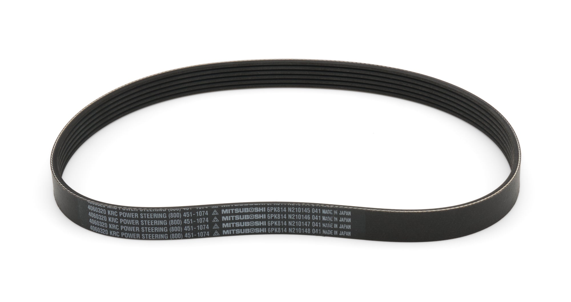 KRC Power Steering GDY 4060320 6-Rib Serp Belt 32.0in KRC Power Steering GDY 4060320