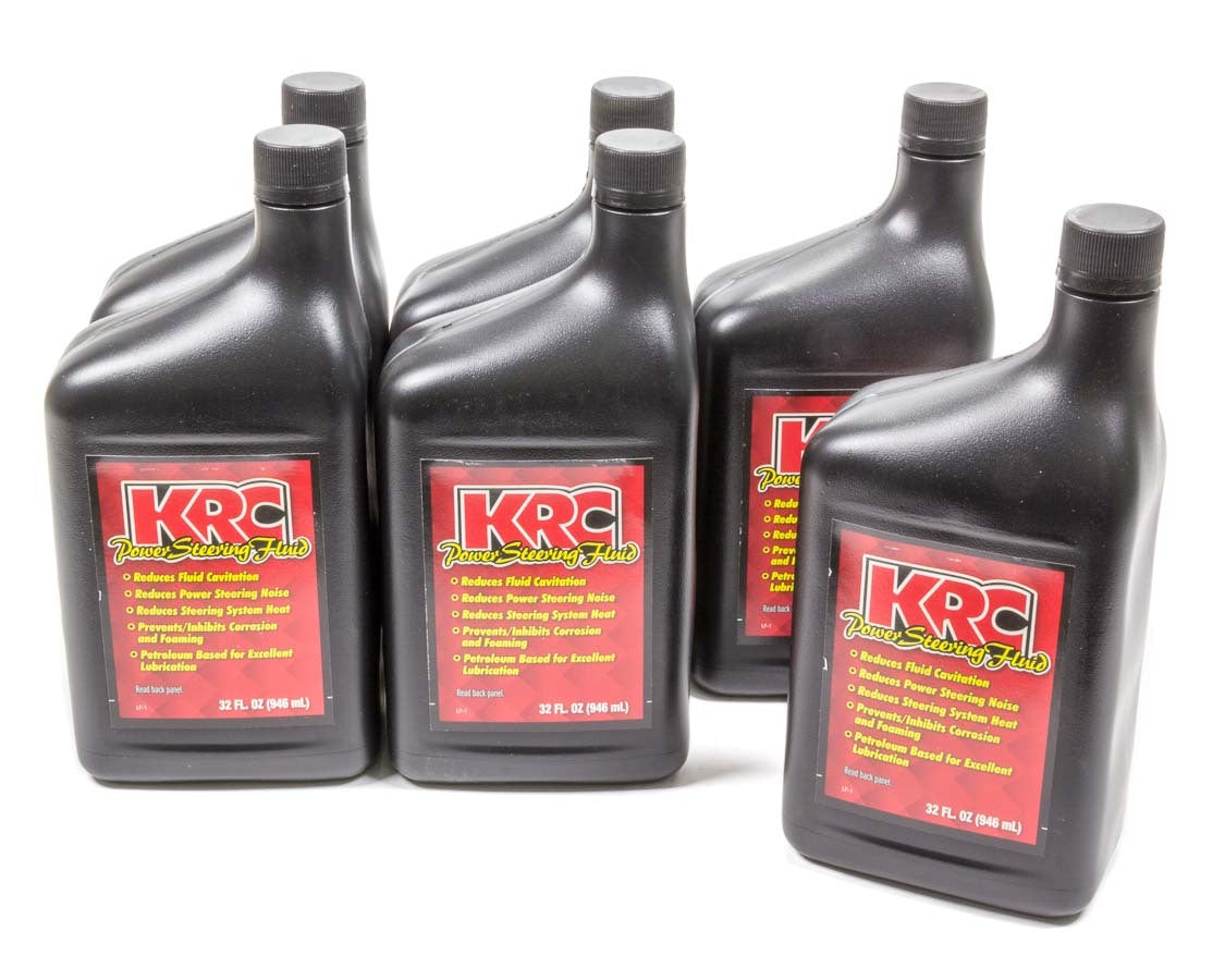 KRC Power Steering PSF 10032006 Power Steering Fluid KRC Case 6x1 Quart KRC Power Steering PSF 10032006
