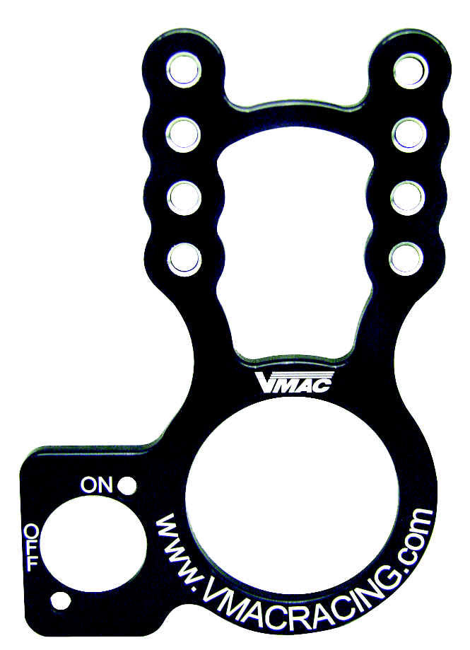 King Racing Products 1435 Steering Gear Locator Left Side Fuel Shut Off King Racing Products 1435