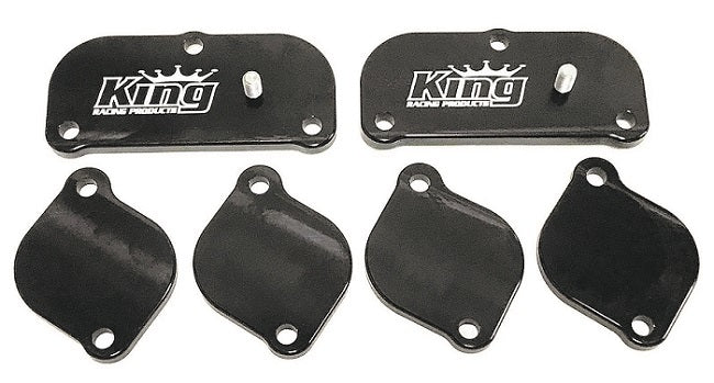 King Racing Products 2100 Exhaust Cover Kit Billet Spread Port King Racing Products 2100