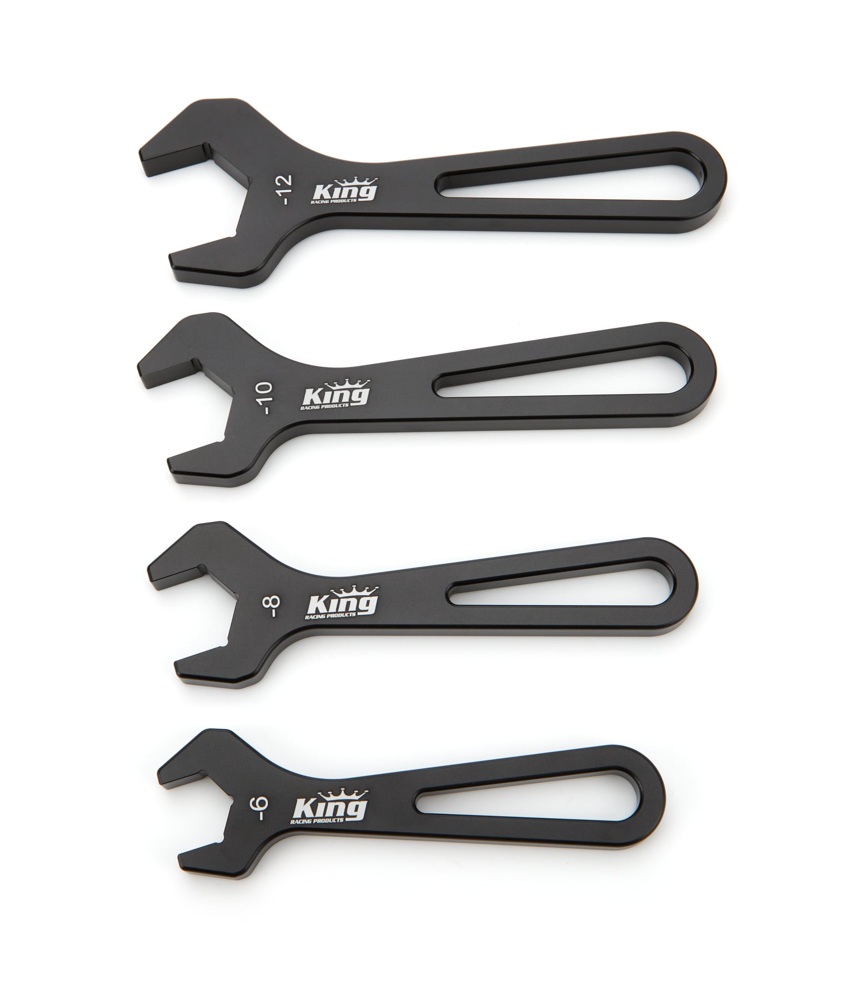King Racing Products 2565 Aluminum AN Wrench Set 6-12 King Racing Products 2565