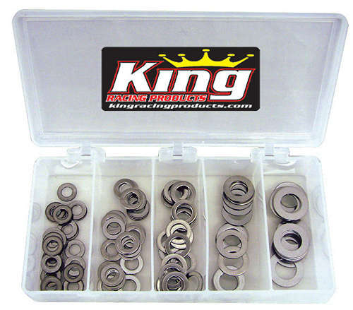King Racing Products 2720 Stainless Washer Kit .030 145pc King Racing Products 2720