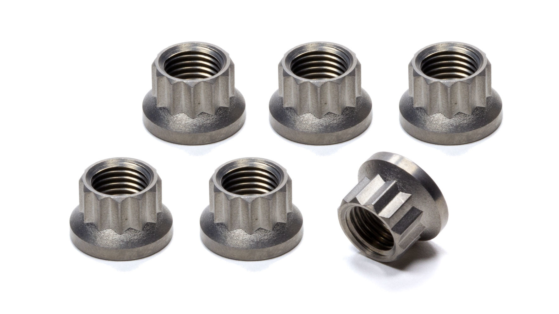 King Racing Products 4093 Torque Tube Nut Set 12pt Titanium 6pk King Racing Products 4093