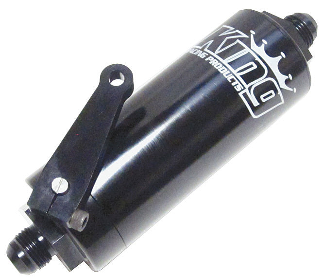 King Racing Products 4342 Fuel Filter -8 With Shut Off King Racing Products 4342