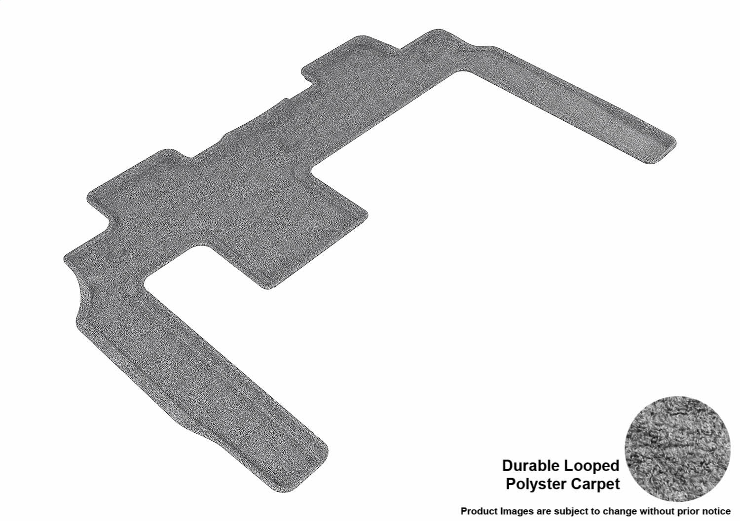 3D MAXpider L1BC02222201 CLASSIC Floor Mat; Gray; 1 pc.; Rear; 3D MAXpider L1BC02222201