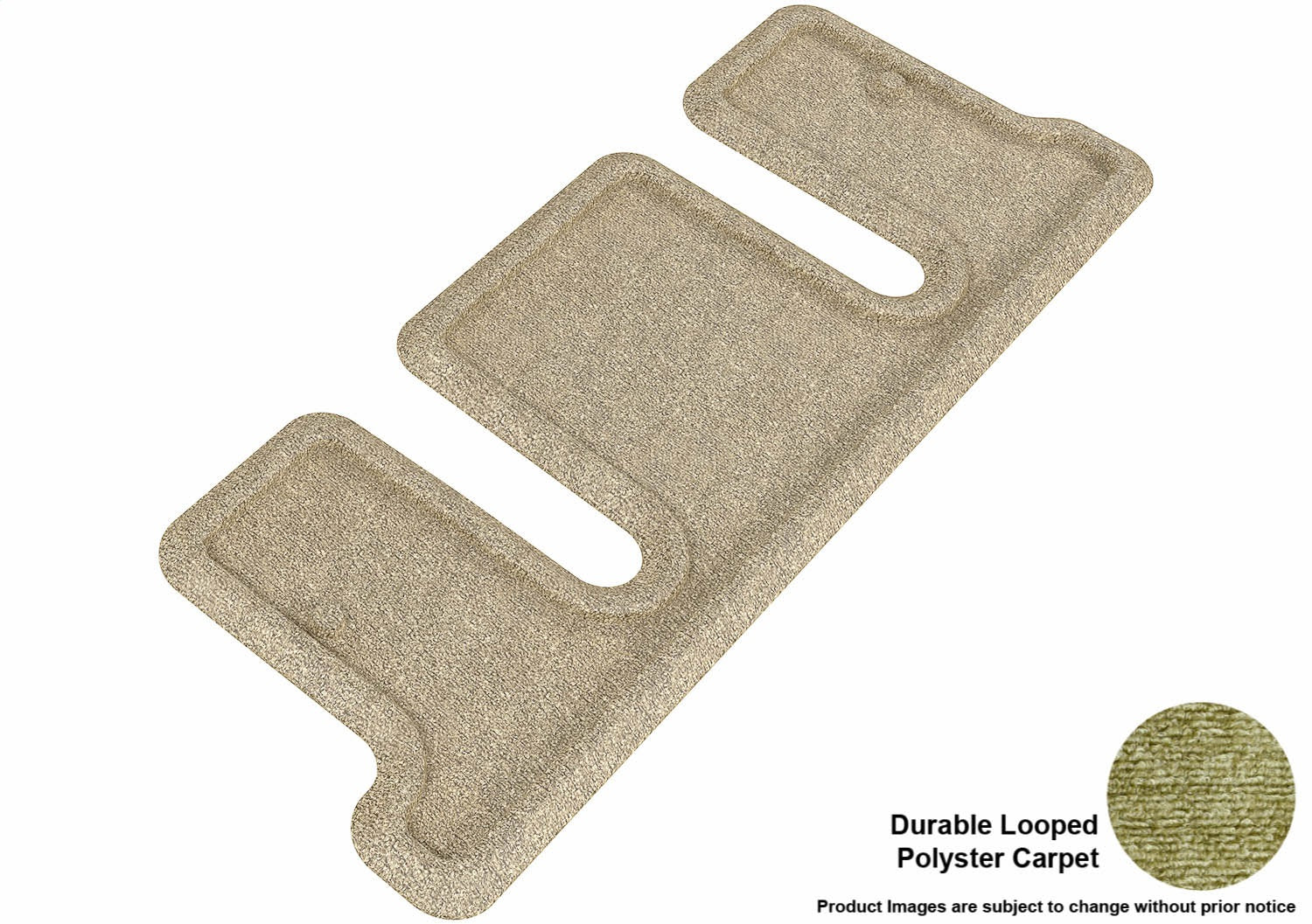 3D MAXpider L1BC02332202 CLASSIC Floor Mat; Tan; 1 pc.; Third Row; [Available While Supplies Last]; 3D MAXpider L1BC02332202