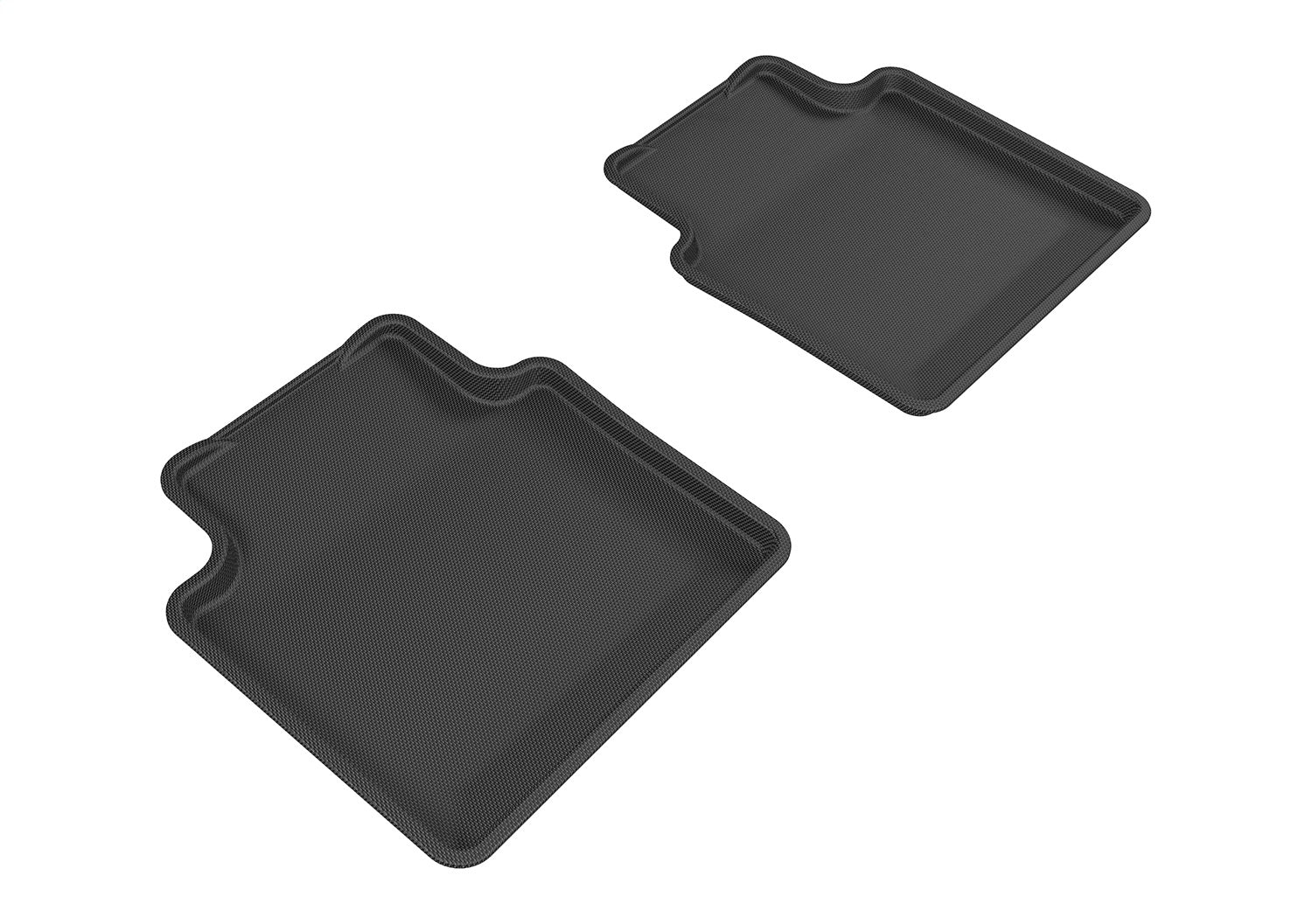 3D MAXpider L1BC02521509 KAGU Floor Mat; Black; 1 pc.; 2nd Row; Rear; 3D MAXpider L1BC02521509