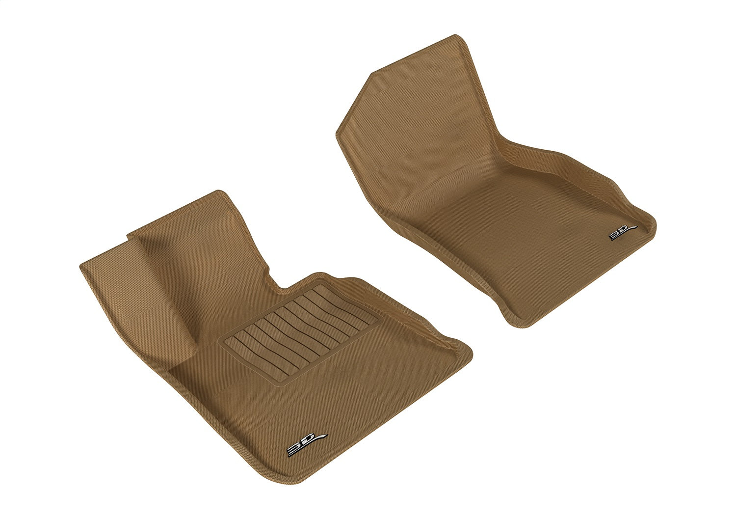 3D MAXpider L1BM05611502 KAGU Floor Mat; Tan; 1 pc.; Front; [Available While Supplies Last]; 3D MAXpider L1BM05611502
