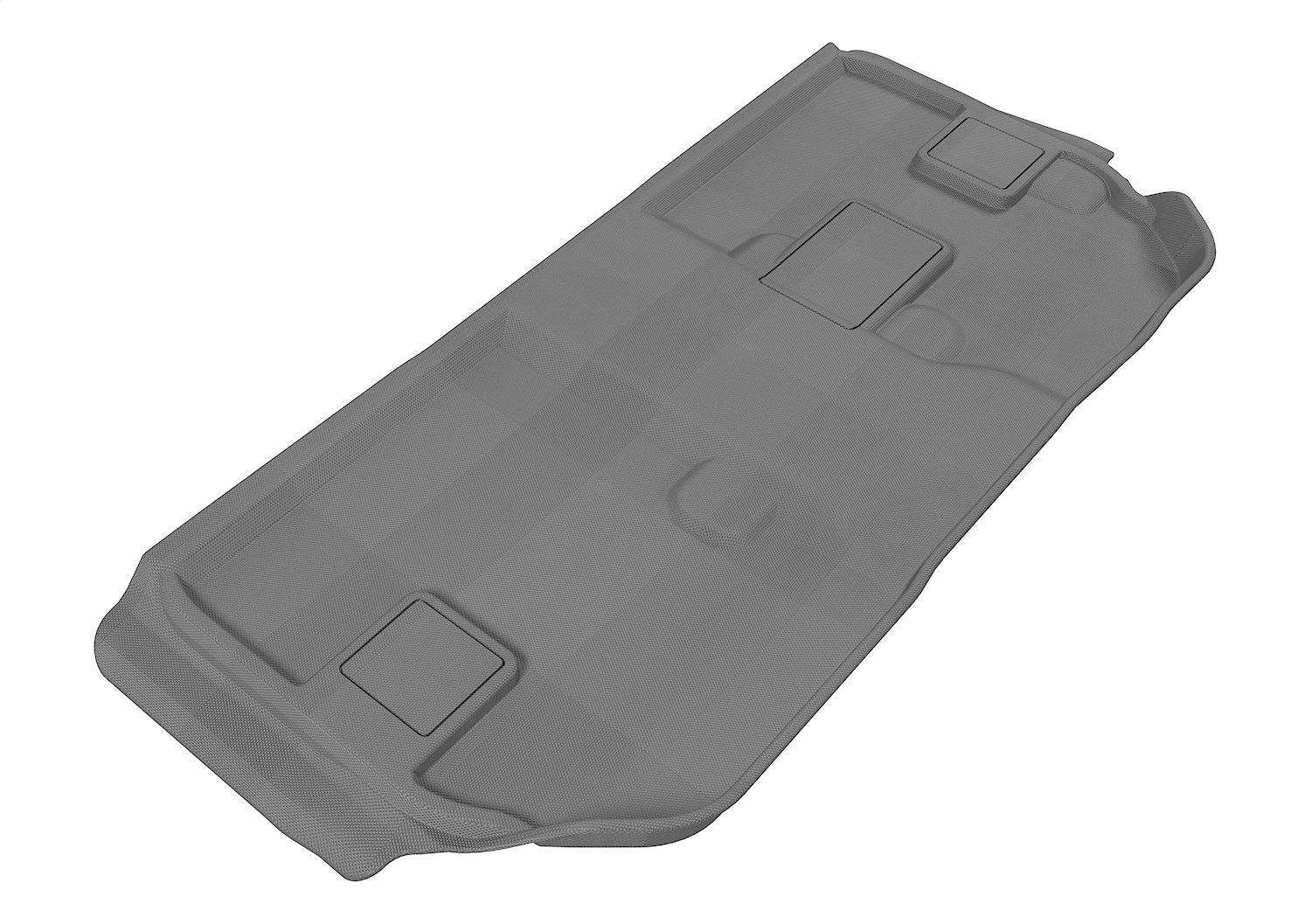 3D MAXpider L1CH04631501 KAGU Floor Mat; Gray; 1 pc.; Third Row; For Use w/2nd Row Bench Seat; 3D MAXpider L1CH04631501