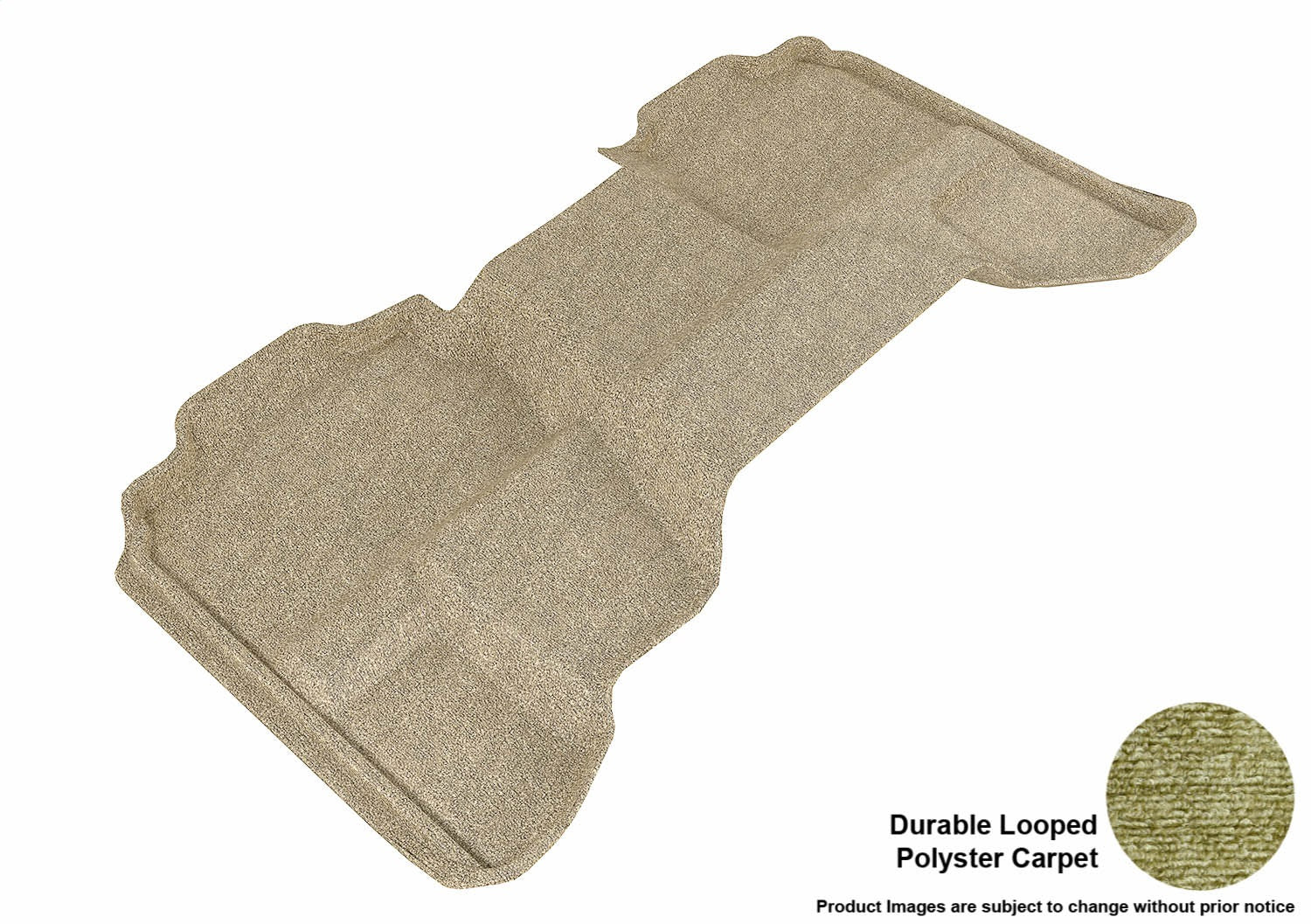 3D MAXpider L1CH05022202 CLASSIC Floor Mat; Tan; 1 pc.; 2nd Row; Rear; [Available While Supplies Last]; 3D MAXpider L1CH05022202
