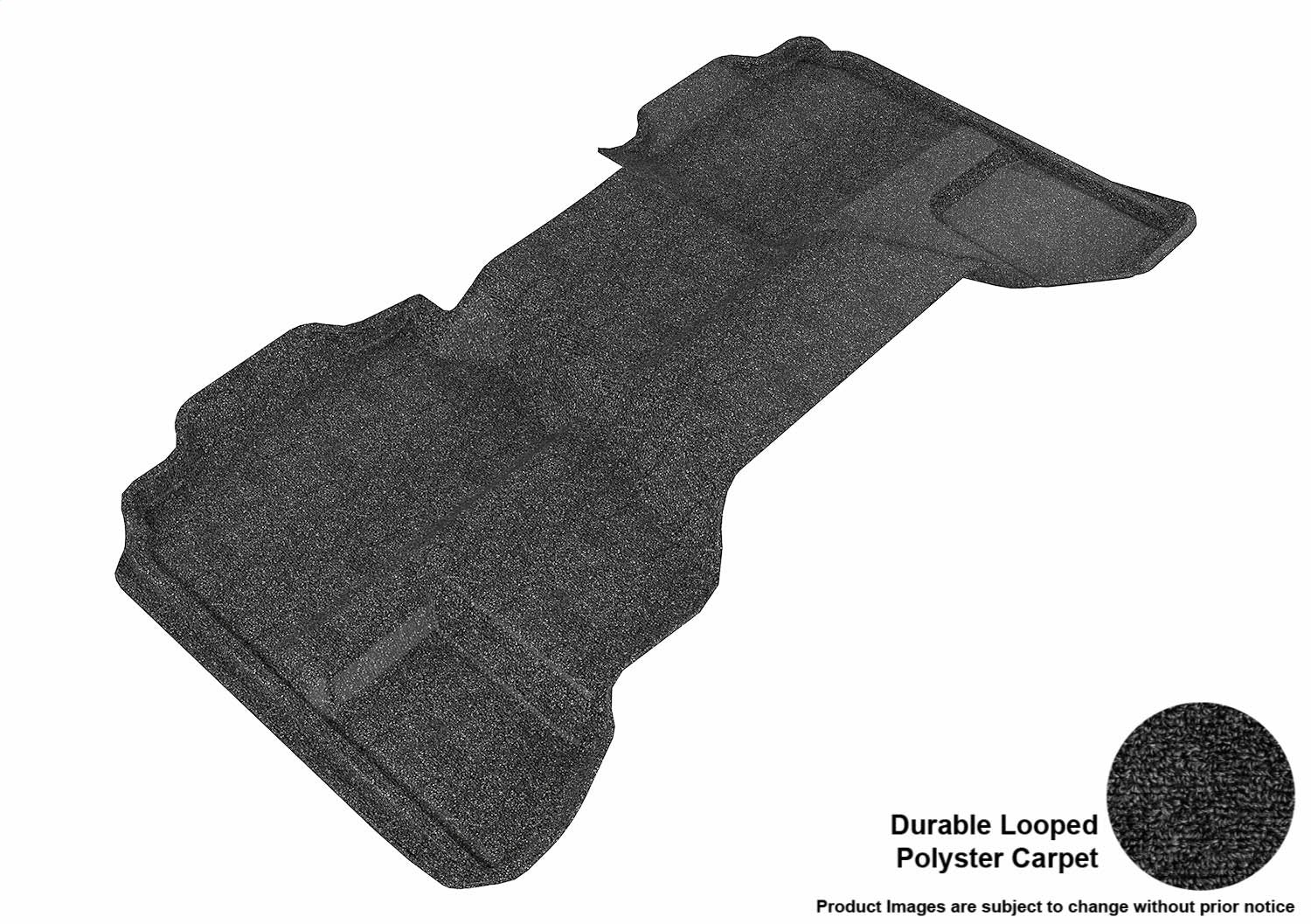 3D MAXpider L1CH05022209 CLASSIC Floor Mat; Black; 1 pc.; 2nd Row; Rear; [Available While Supplies Last]; 3D MAXpider L1CH05022209