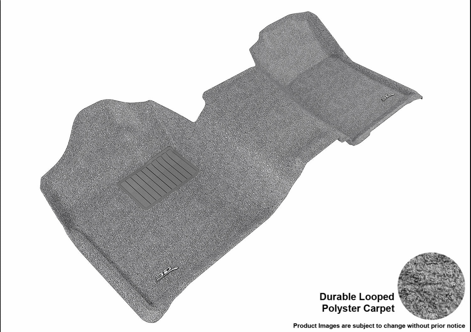 3D MAXpider L1CH05512201 CLASSIC Floor Mat; Gray; 1 pc.; Front; [Available While Supplies Last]; 3D MAXpider L1CH05512201