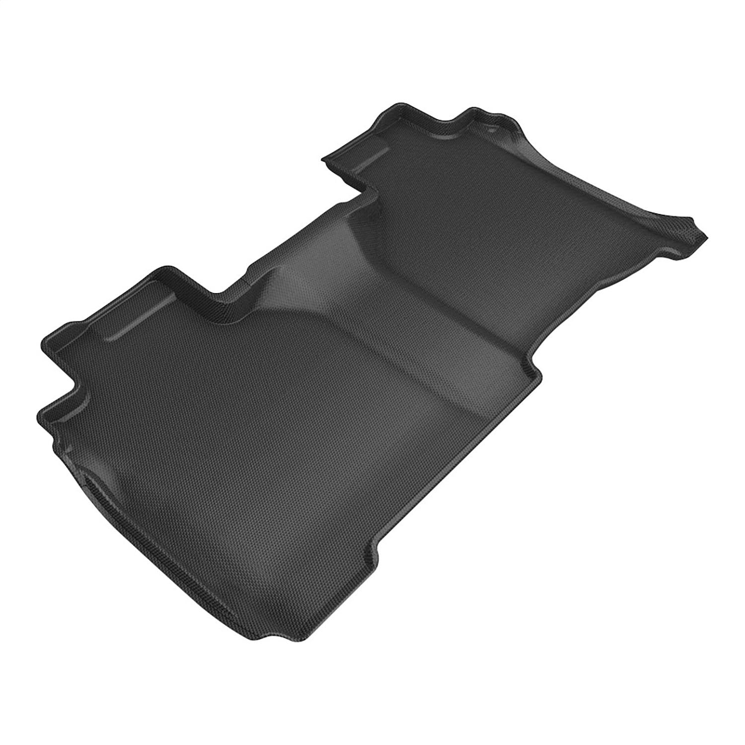 3D MAXpider L1CH11621509 KAGU Floor Mat; Black; 1 pc. 2nd Row; 3D MAXpider L1CH11621509