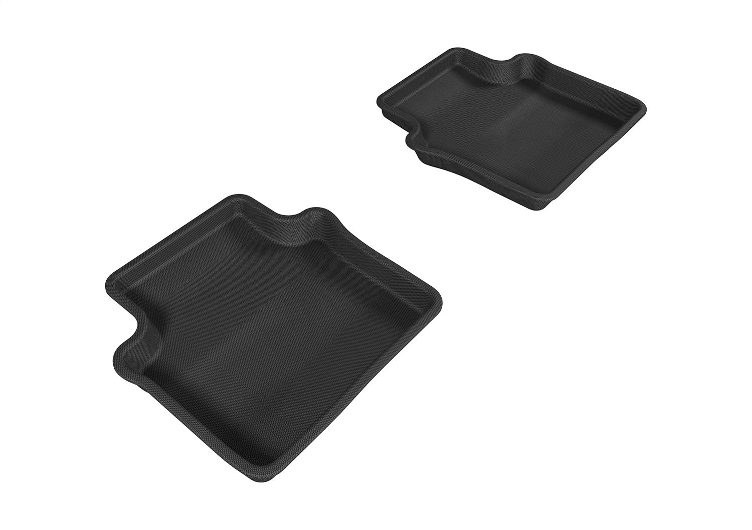 3D MAXpider L1CY00121501 KAGU Floor Mat; Gray; 2 pc.; Rear; [Available While Supplies Last]; 3D MAXpider L1CY00121501