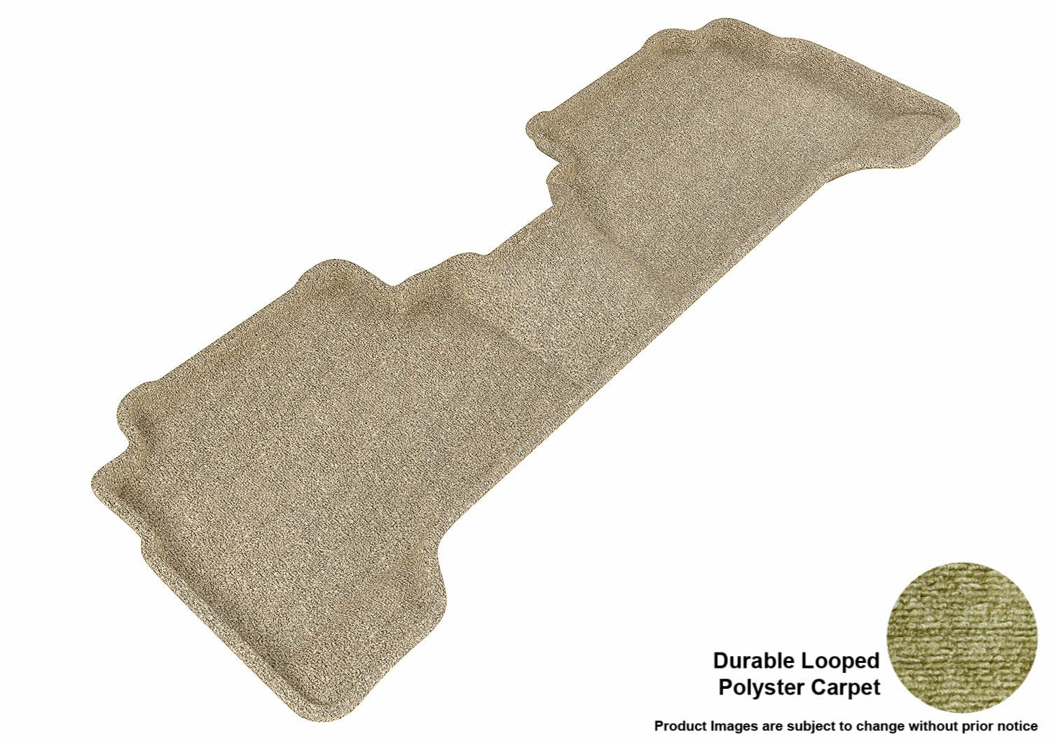 3D MAXpider L1FR05622202 CLASSIC Floor Mat; Tan; 1 pc.; 2nd Row; Rear; [Available While Supplies Last]; 3D MAXpider L1FR05622202