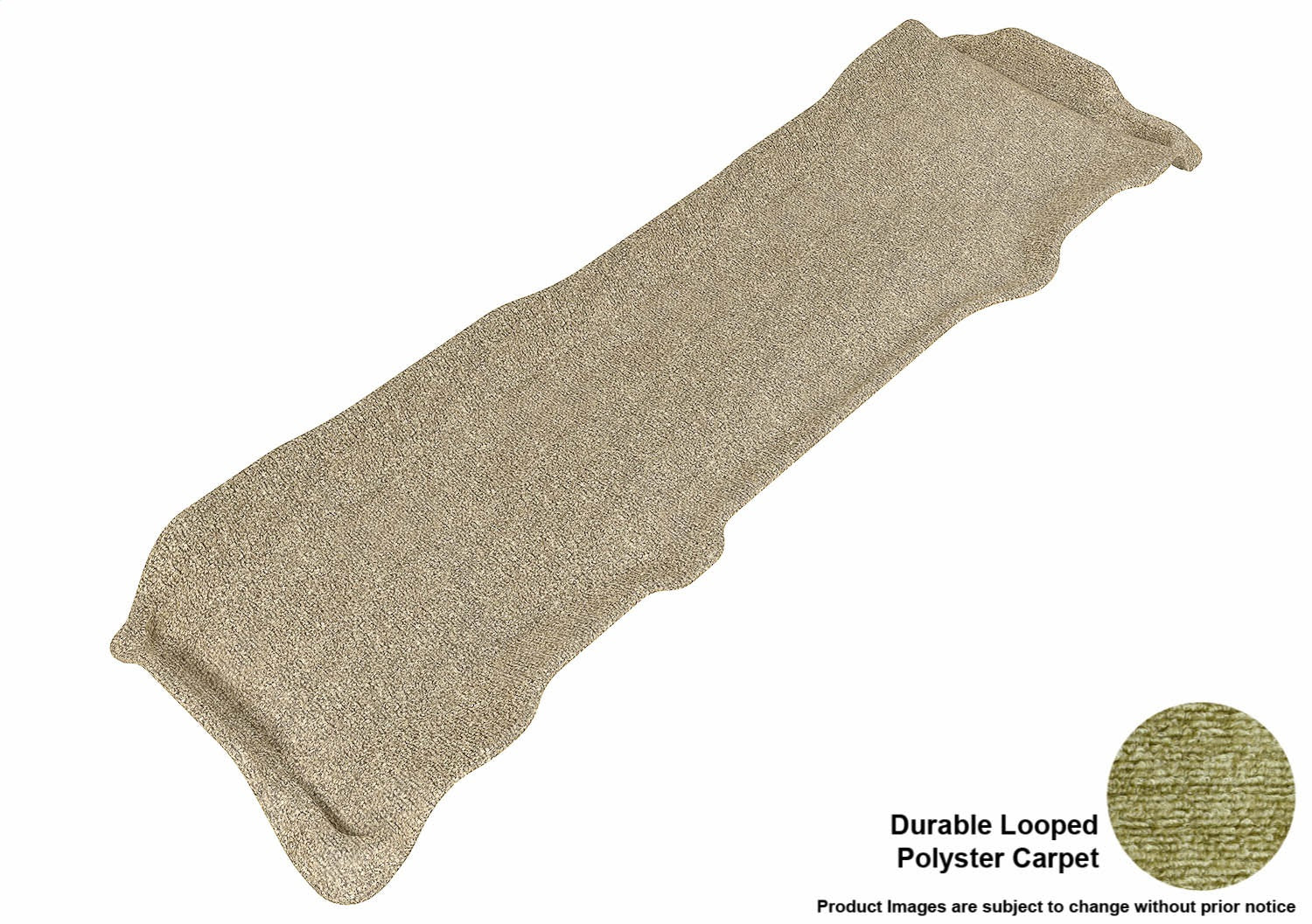 3D MAXpider L1FR07022202 CLASSIC Floor Mat; Tan; 1 pc.; 2nd Row; Rear; [Available While Supplies Last]; 3D MAXpider L1FR07022202