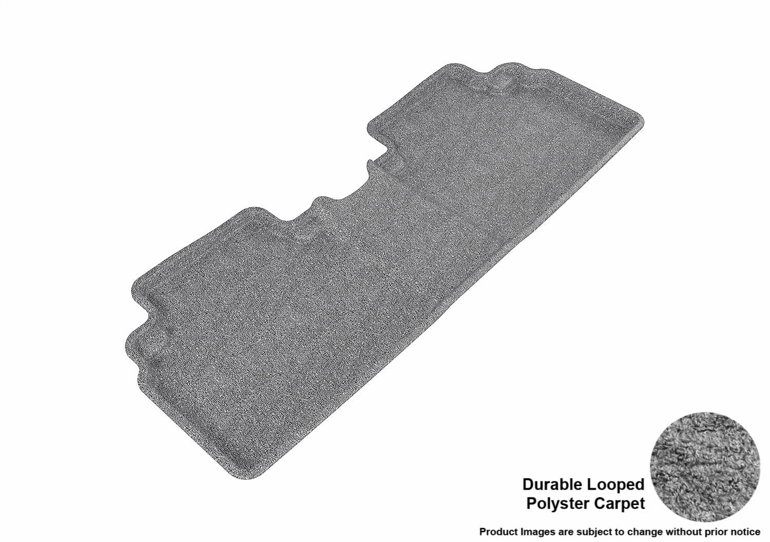3D MAXpider L1HD01222201 CLASSIC Floor Mat; Gray; 1 pc.; Rear; [Available While Supplies Last]; 3D MAXpider L1HD01222201
