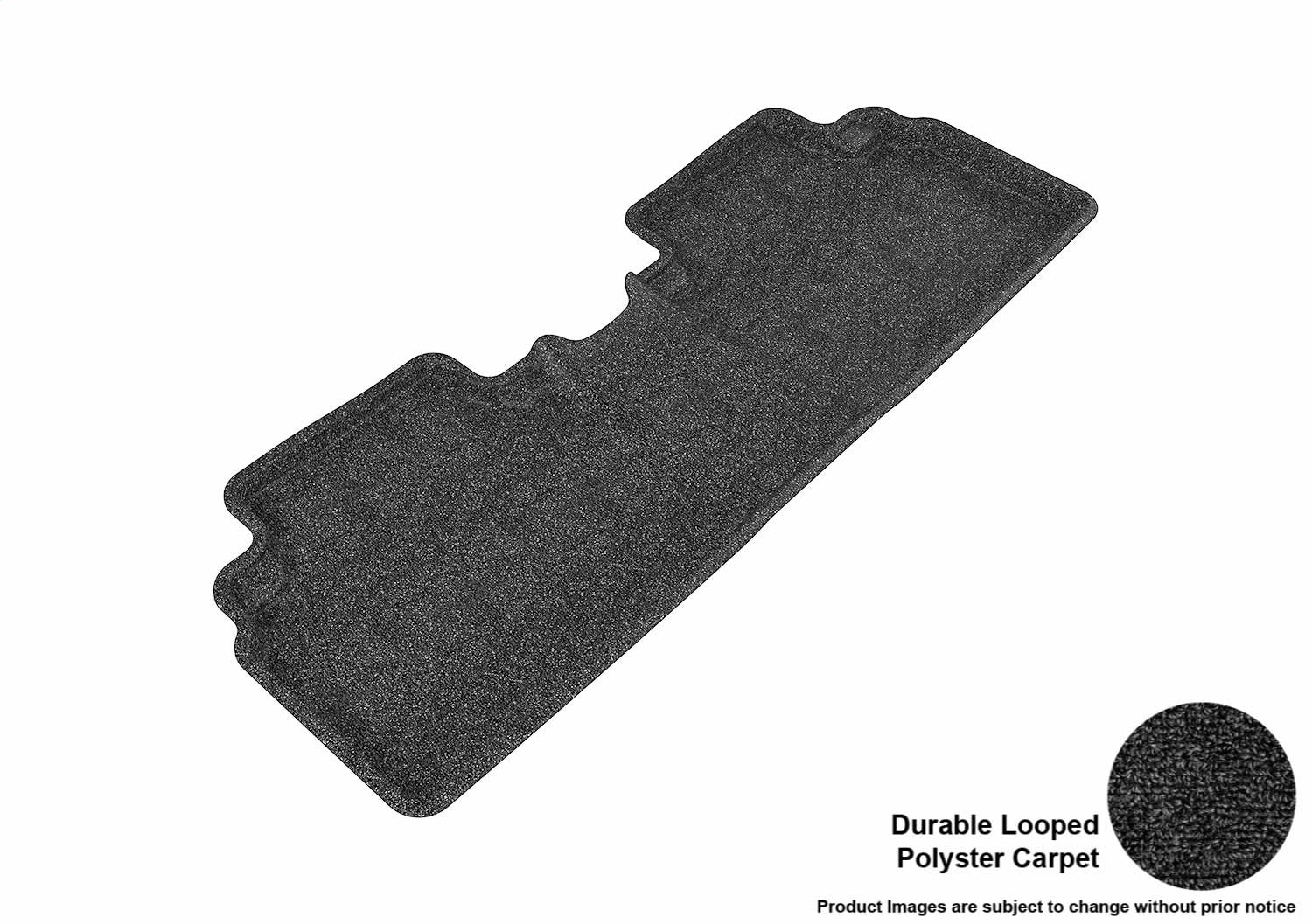 3D MAXpider L1HD01222209 CLASSIC Floor Mat; Black; 1 pc.; Rear; [Available While Supplies Last]; 3D MAXpider L1HD01222209