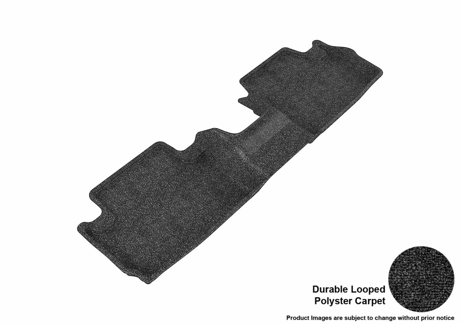 3D MAXpider L1HD04922209 CLASSIC Floor Mat; Black; 1 pc.; Rear; [Available While Supplies Last]; 3D MAXpider L1HD04922209