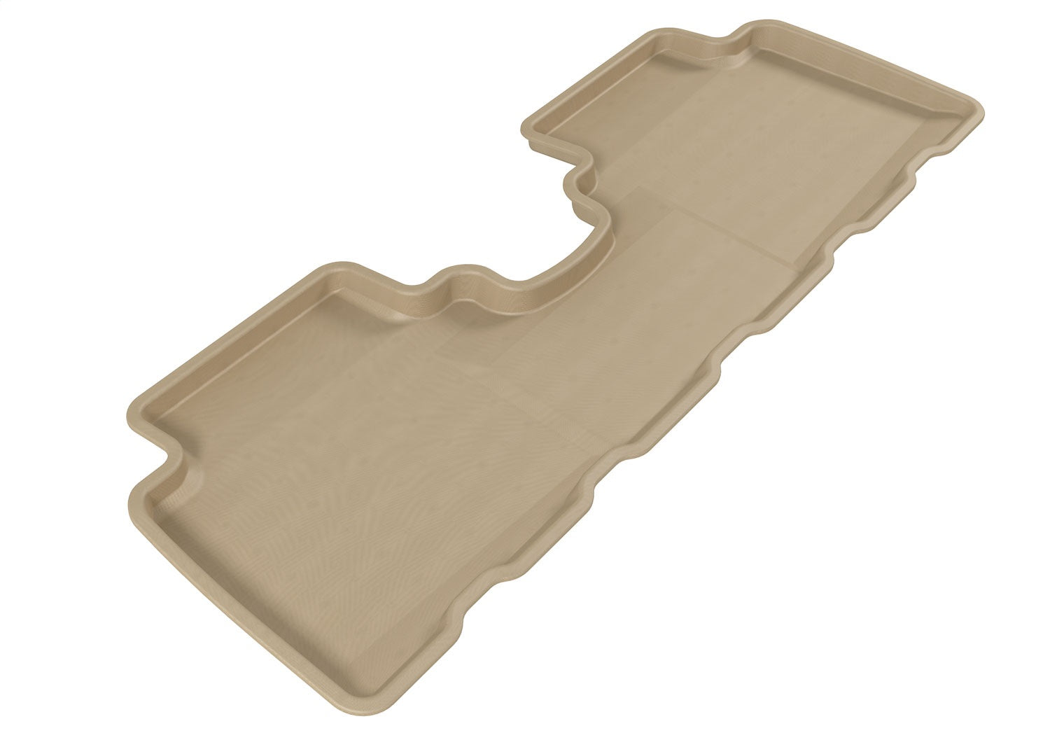 3D MAXpider L1HY00221502 KAGU Floor Mat; Tan; 1 pc.; 2nd Row; Rear; [Available While Supplies Last]; 3D MAXpider L1HY00221502