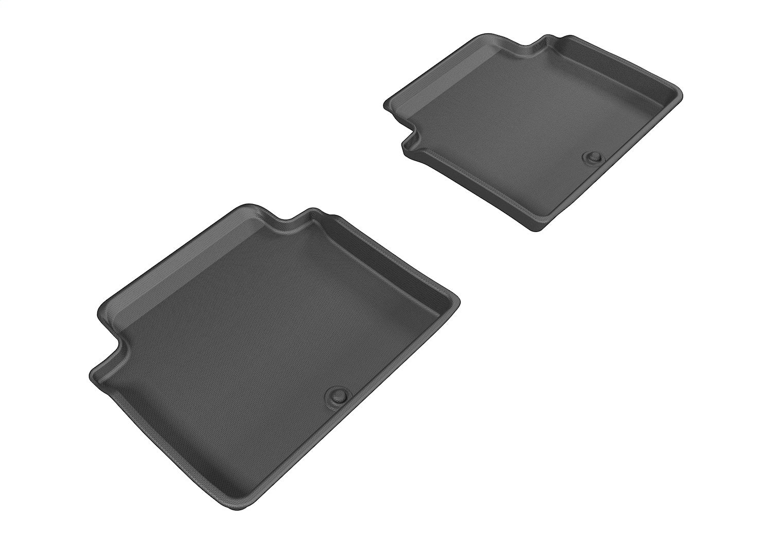 3D MAXpider L1HY05021509 KAGU Floor Mat; Black; 3 pc. 2nd Row; 3D MAXpider L1HY05021509