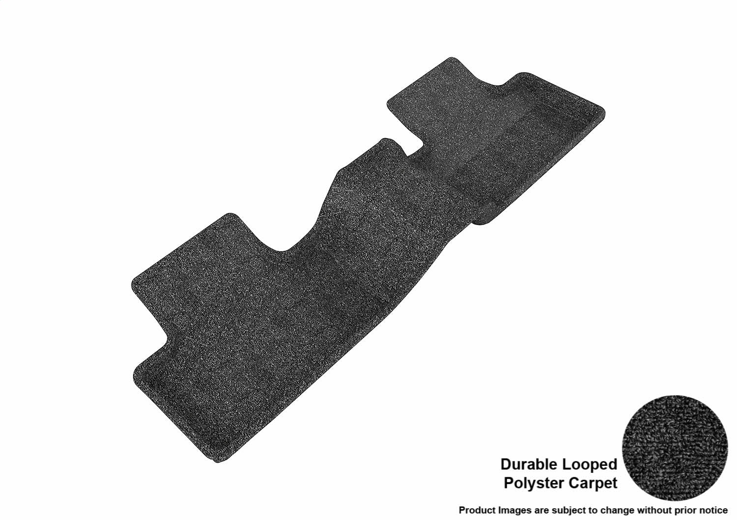 3D MAXpider L1LR00622209 CLASSIC Floor Mat; Black; 1 pc.; 2nd Row; Rear; [Available While Supplies Last]; 3D MAXpider L1LR00622209