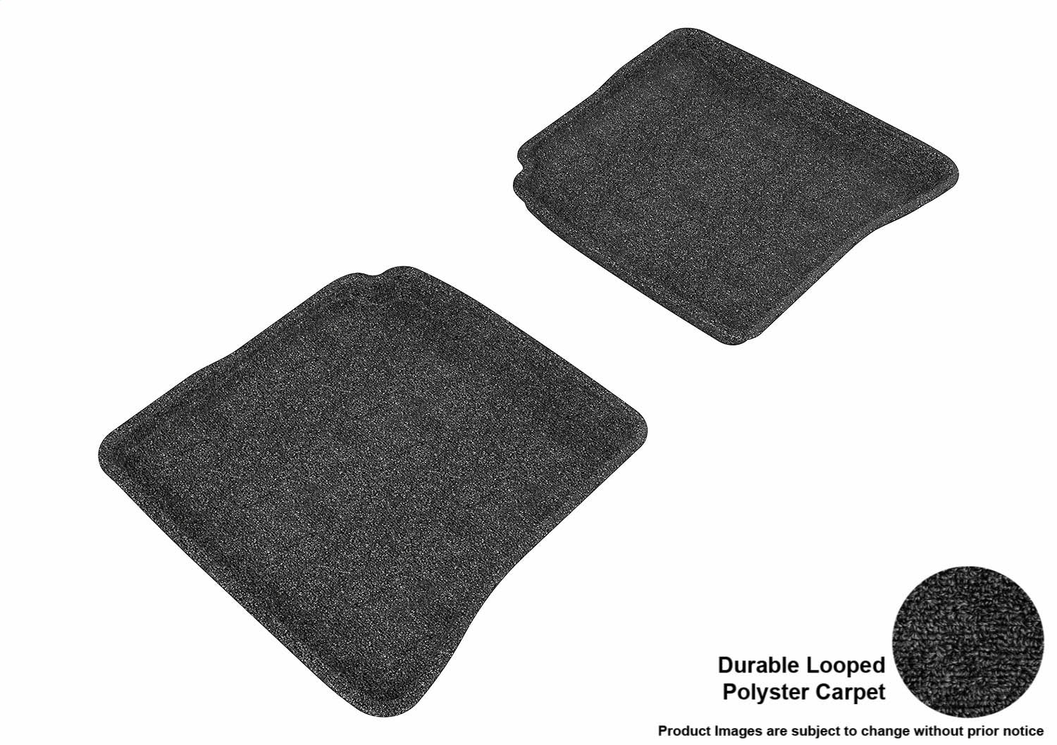 3D MAXpider L1MB00622209 CLASSIC Floor Mat; Black; 2 pc.; Rear; [Available While Supplies Last]; 3D MAXpider L1MB00622209