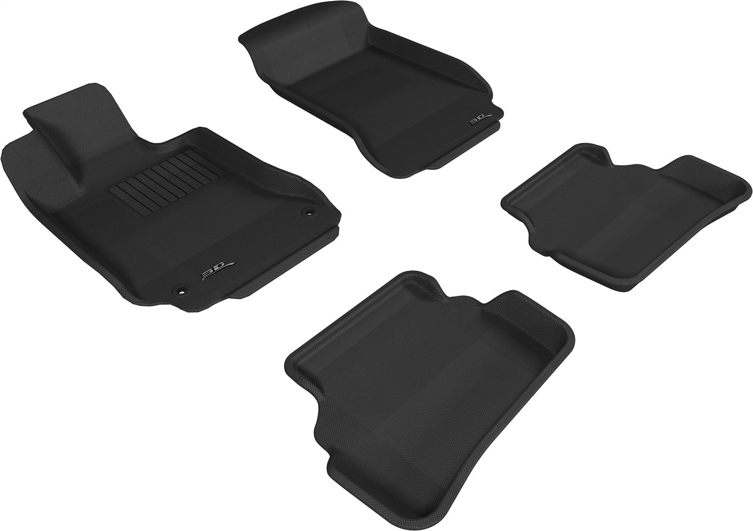 3D MAXpider L1MB00901501 KAGU Floor Mat; Gray; 4 pc.; Front and Rear; [Available While Supplies Last]; 3D MAXpider L1MB00901501
