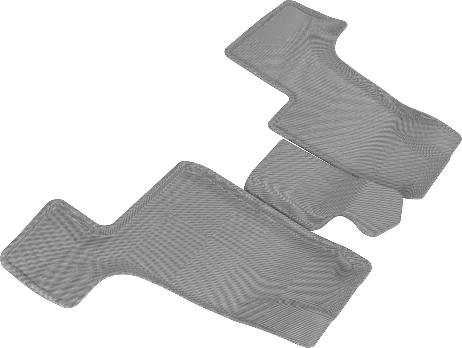 3D MAXpider L1MB03931501 KAGU Floor Mat; Gray; 3 pc.; Third Row; 3D MAXpider L1MB03931501