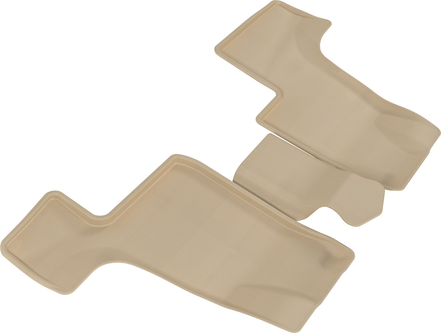 3D MAXpider L1MB03931502 KAGU Floor Mat; Tan; 3 pc.; Third Row; 3D MAXpider L1MB03931502