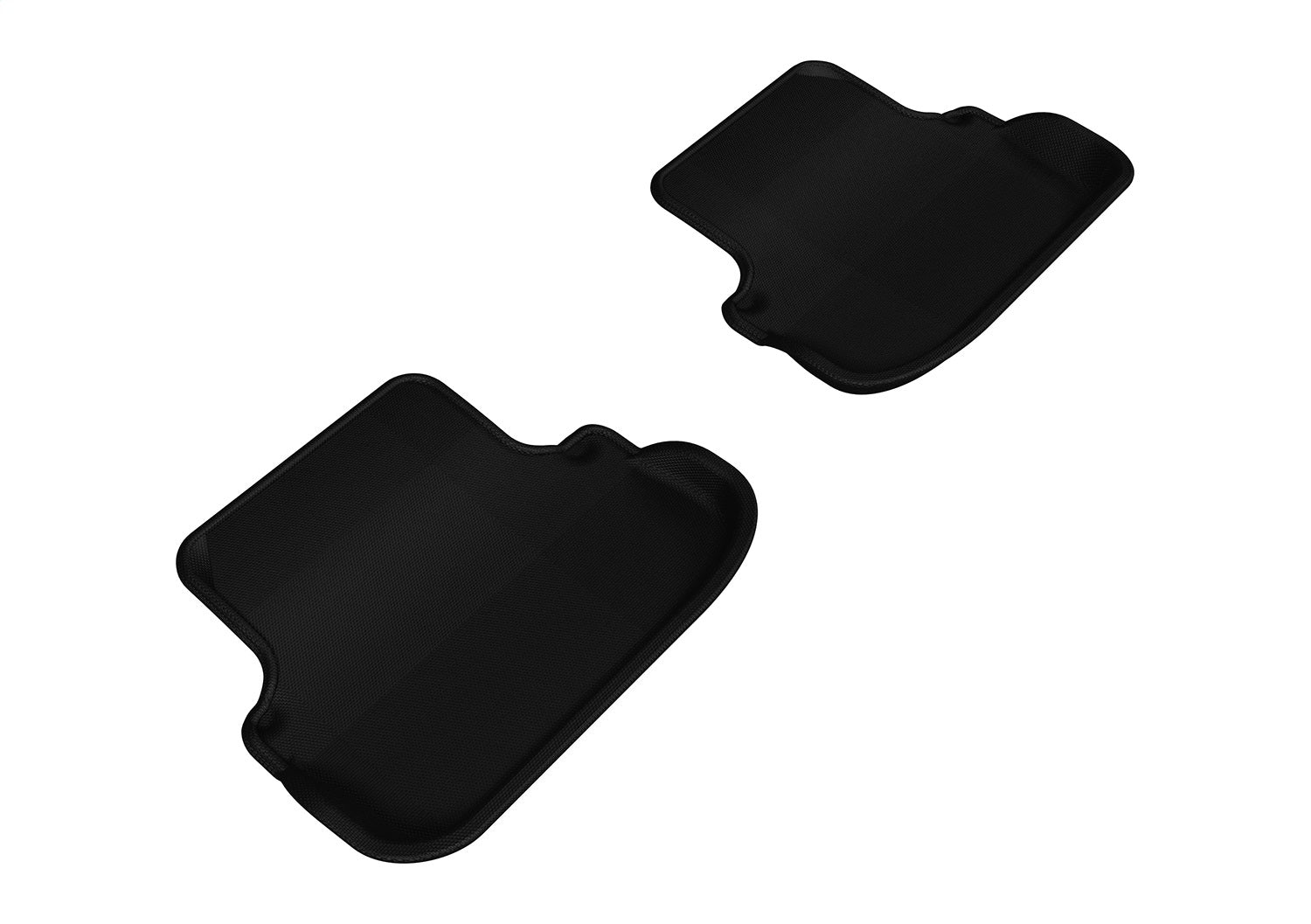 3D MAXpider L1MB05221509 KAGU Floor Mat; Black; 2 pc.; Rear; [Available While Supplies Last]; 3D MAXpider L1MB05221509