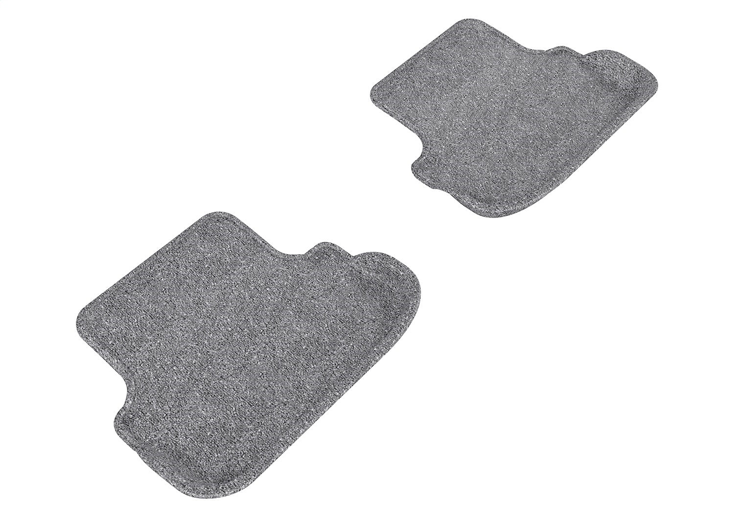 3D MAXpider L1MB05222201 CLASSIC Floor Mat; Gray; 2 pc.; Rear; [Available While Supplies Last]; 3D MAXpider L1MB05222201