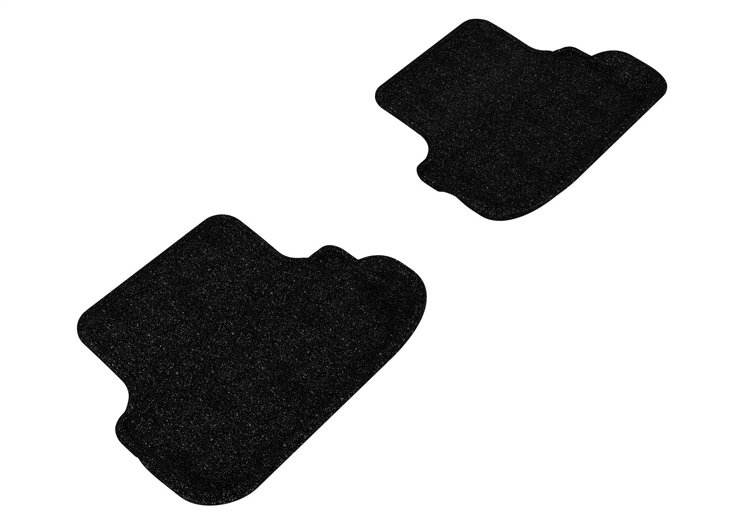 3D MAXpider L1MB05222209 CLASSIC Floor Mat; Black; 2 pc.; Rear; [Available While Supplies Last]; 3D MAXpider L1MB05222209