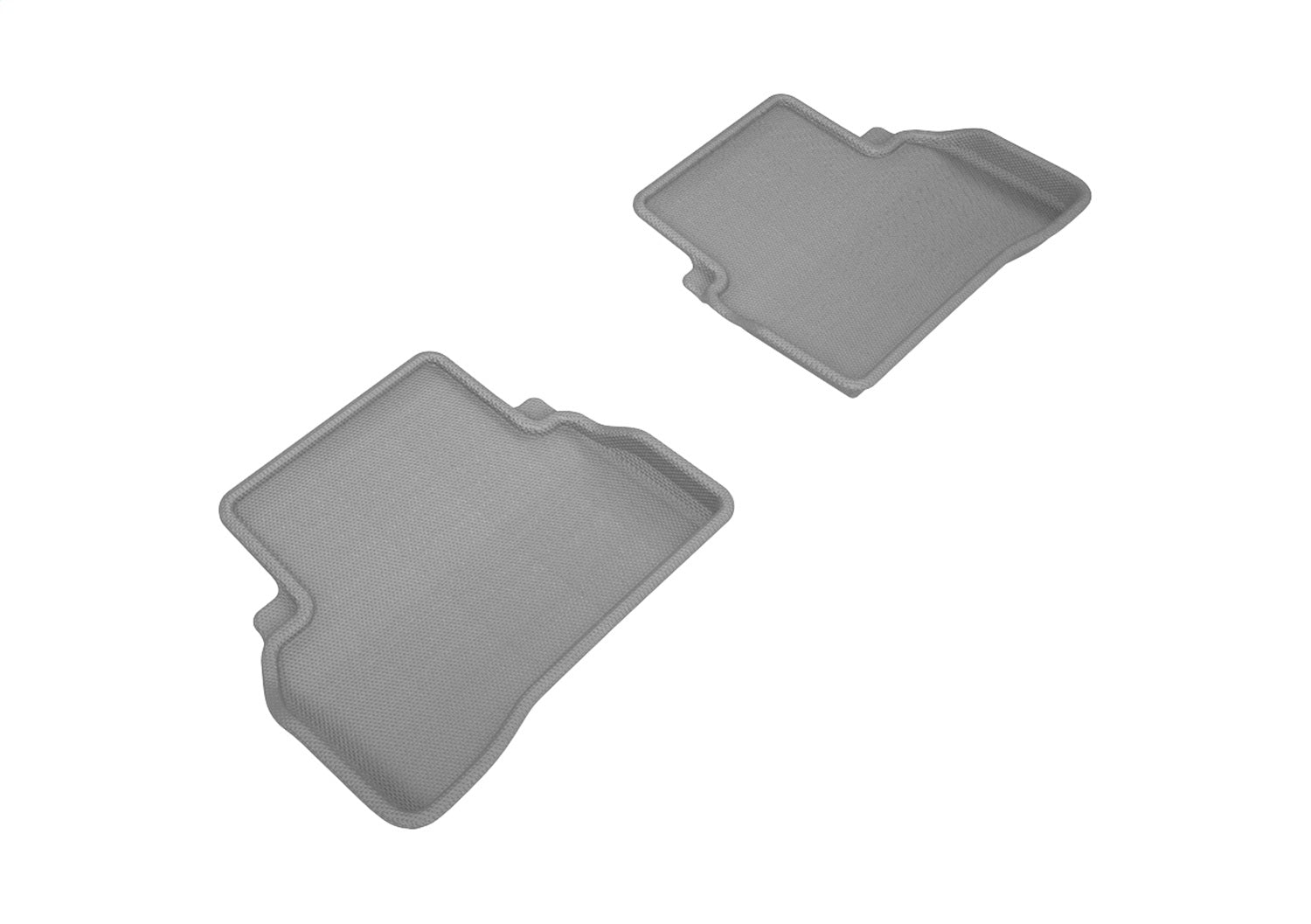 3D MAXpider L1MB06921501 KAGU Floor Mat; Gray; 2 pc.; Rear; [Available While Supplies Last]; 3D MAXpider L1MB06921501