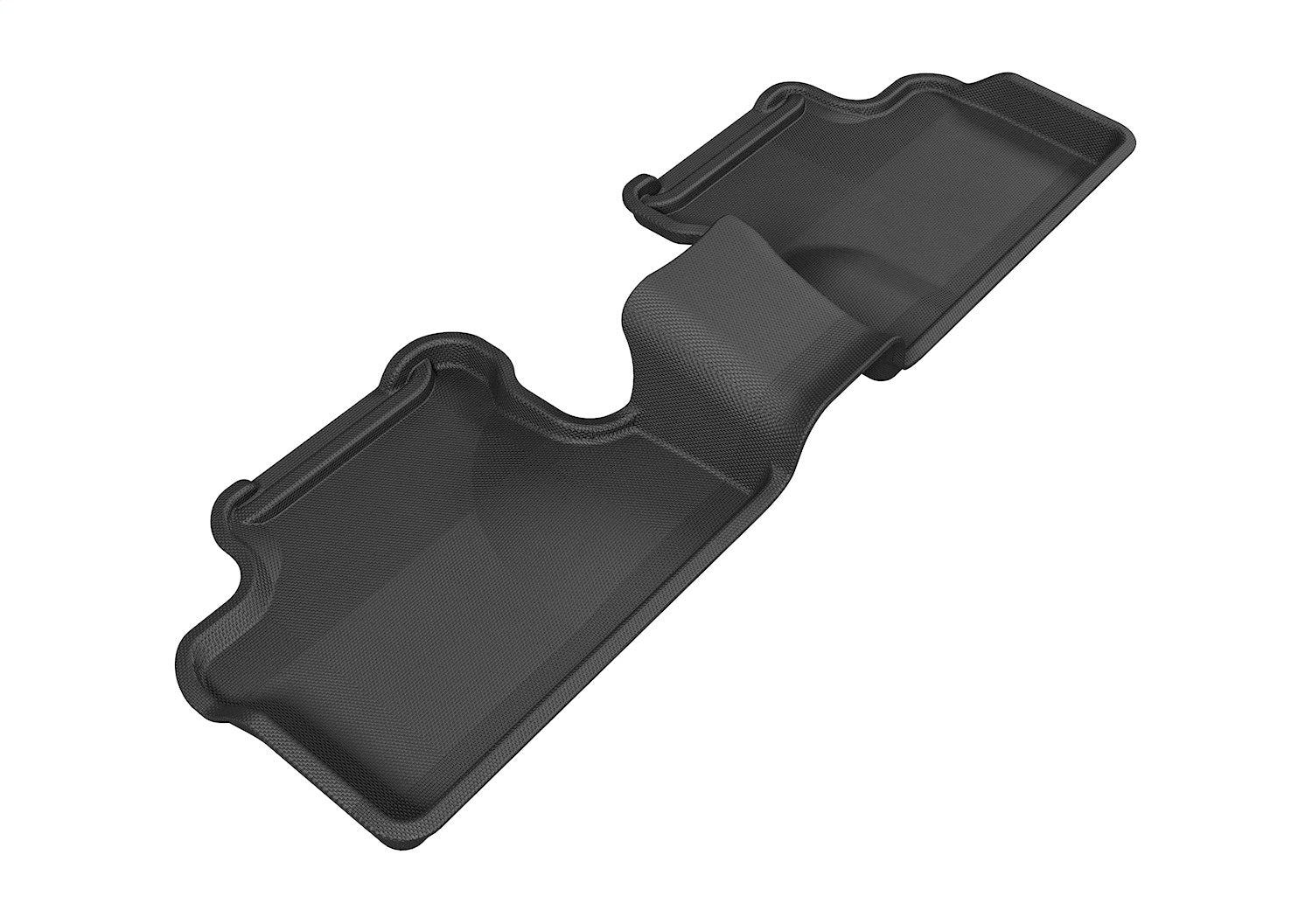 3D MAXpider L1MZ01321509 KAGU Floor Mat; Black; 1 pc.; 2nd Row; Rear; 3D MAXpider L1MZ01321509
