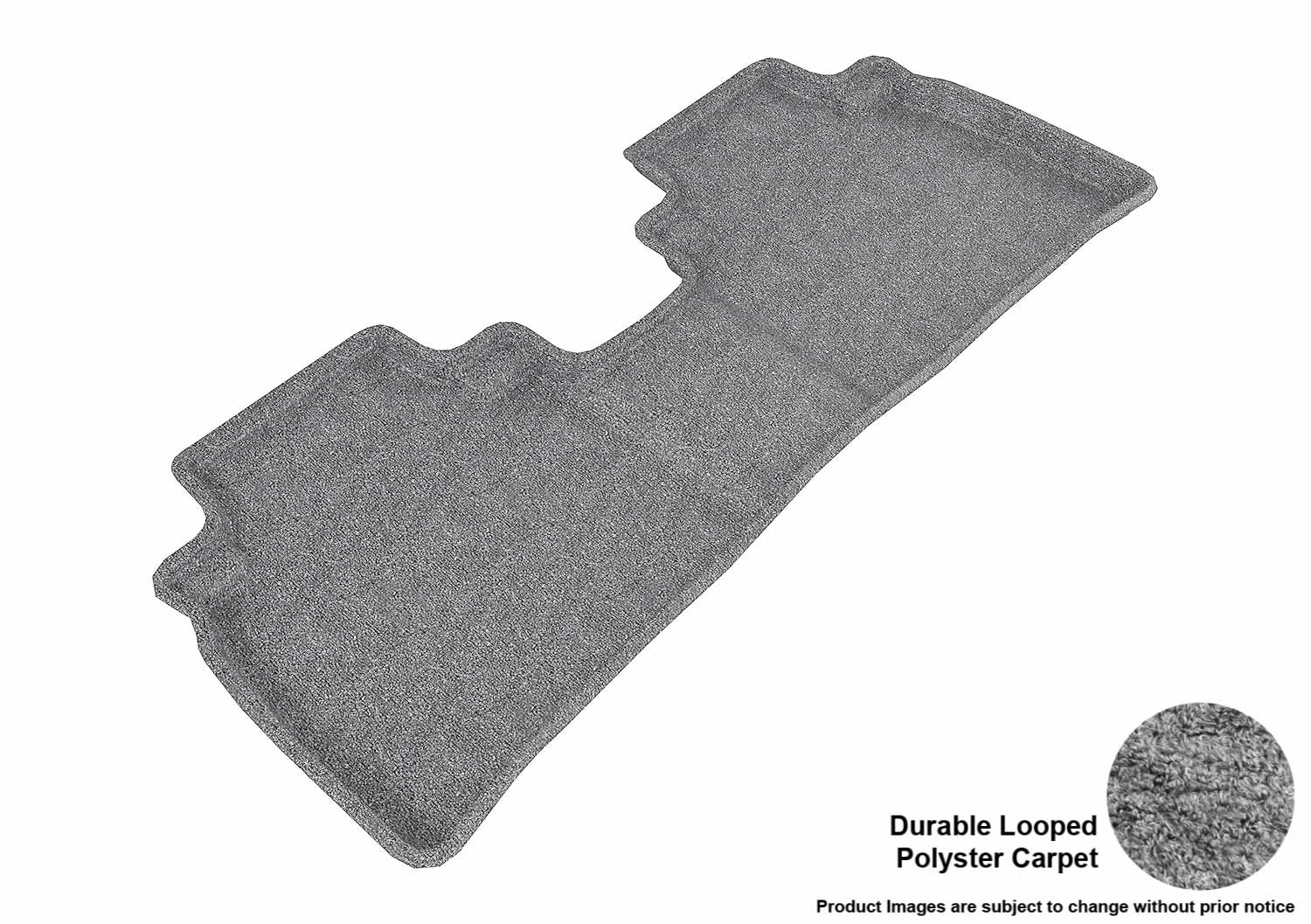 3D MAXpider L1NS01822201 CLASSIC Floor Mat; Gray; 1 pc.; 2nd Row; Rear; [Available While Supplies Last]; 3D MAXpider L1NS01822201