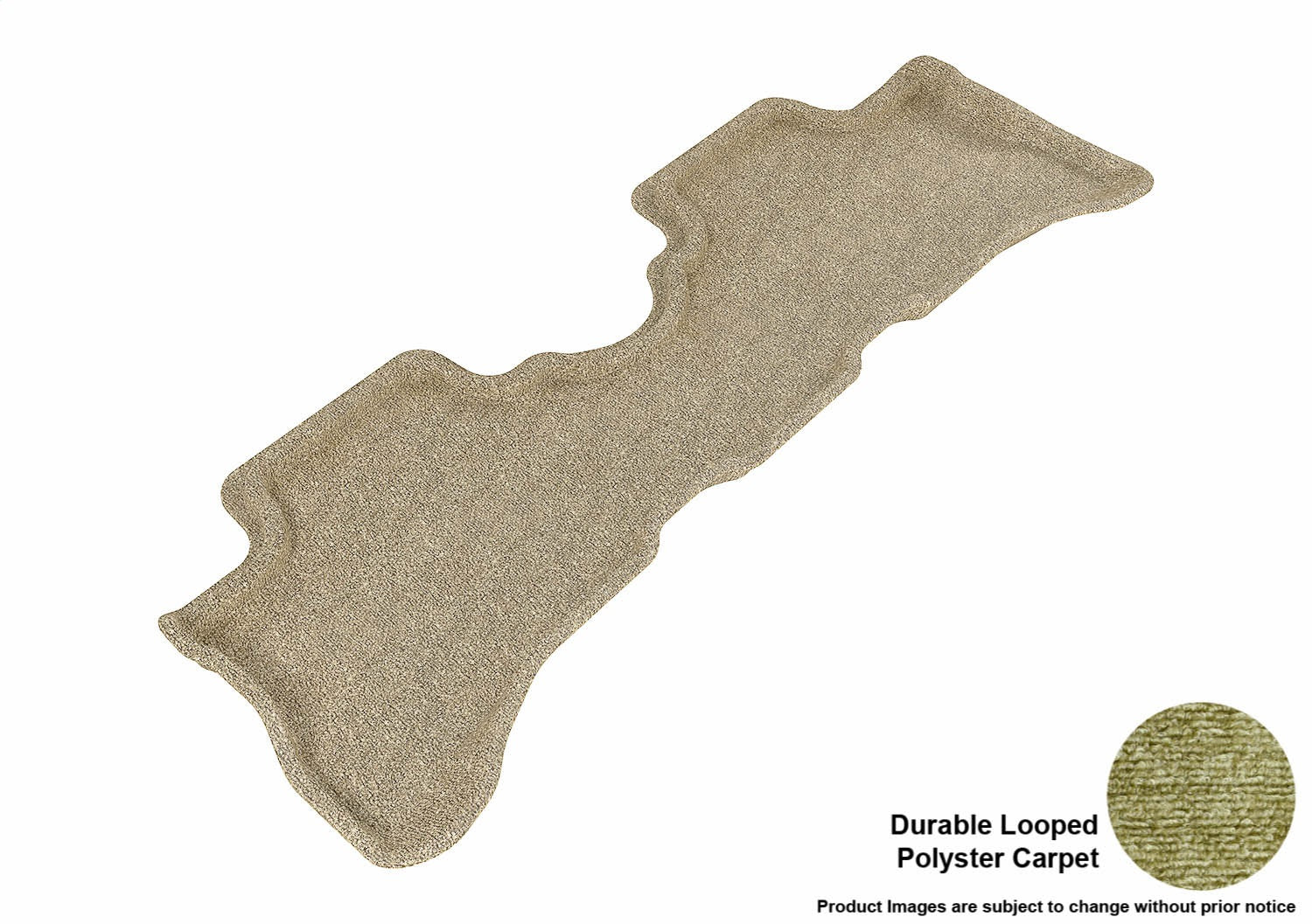 3D MAXpider L1NS02622202 CLASSIC Floor Mat; Tan; 1 pc.; 2nd Row; Rear; [Available While Supplies Last]; 3D MAXpider L1NS02622202