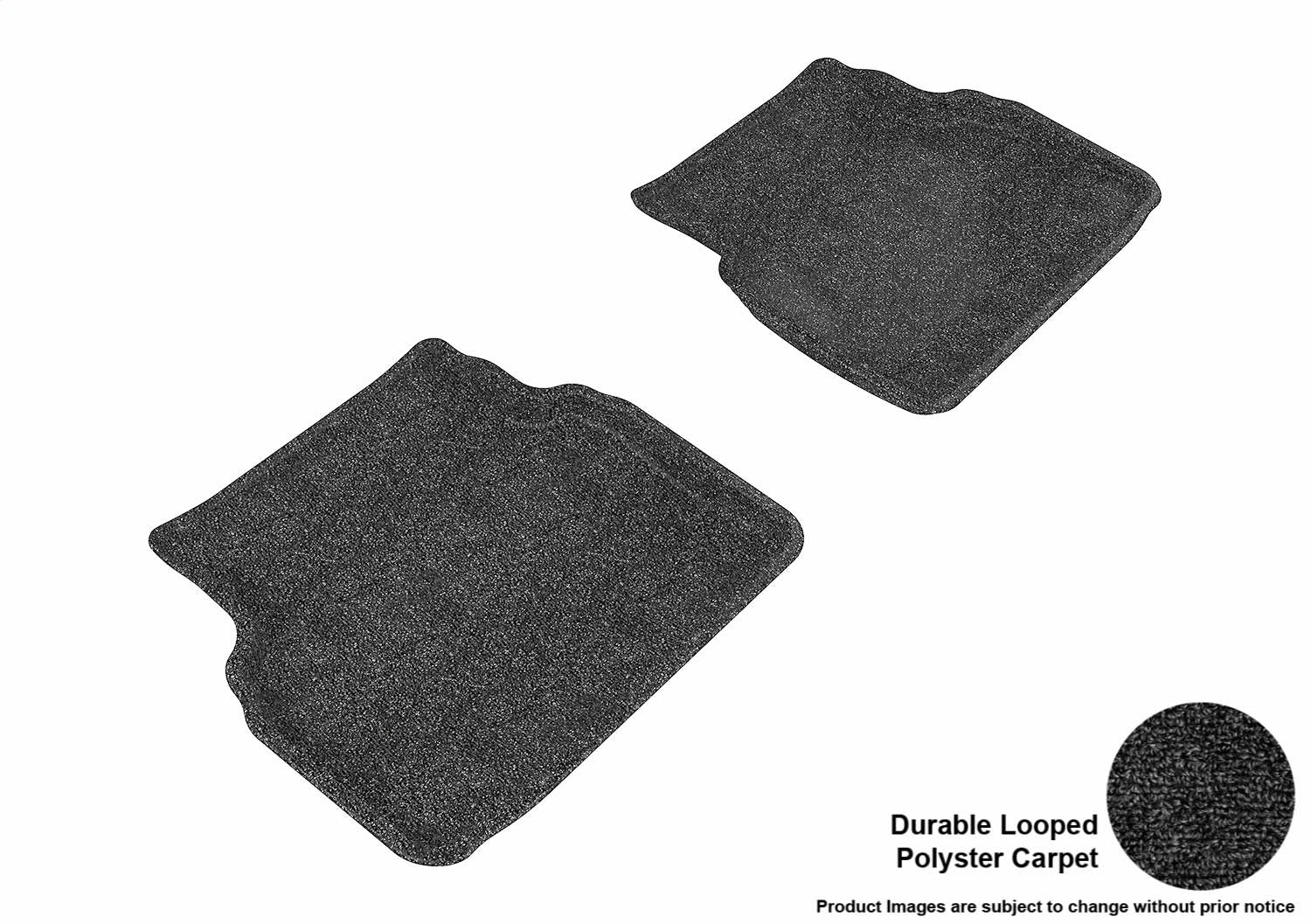 3D MAXpider L1SB01022209 CLASSIC Floor Mat; Black; 2 pc.; Rear; [Available While Supplies Last]; 3D MAXpider L1SB01022209