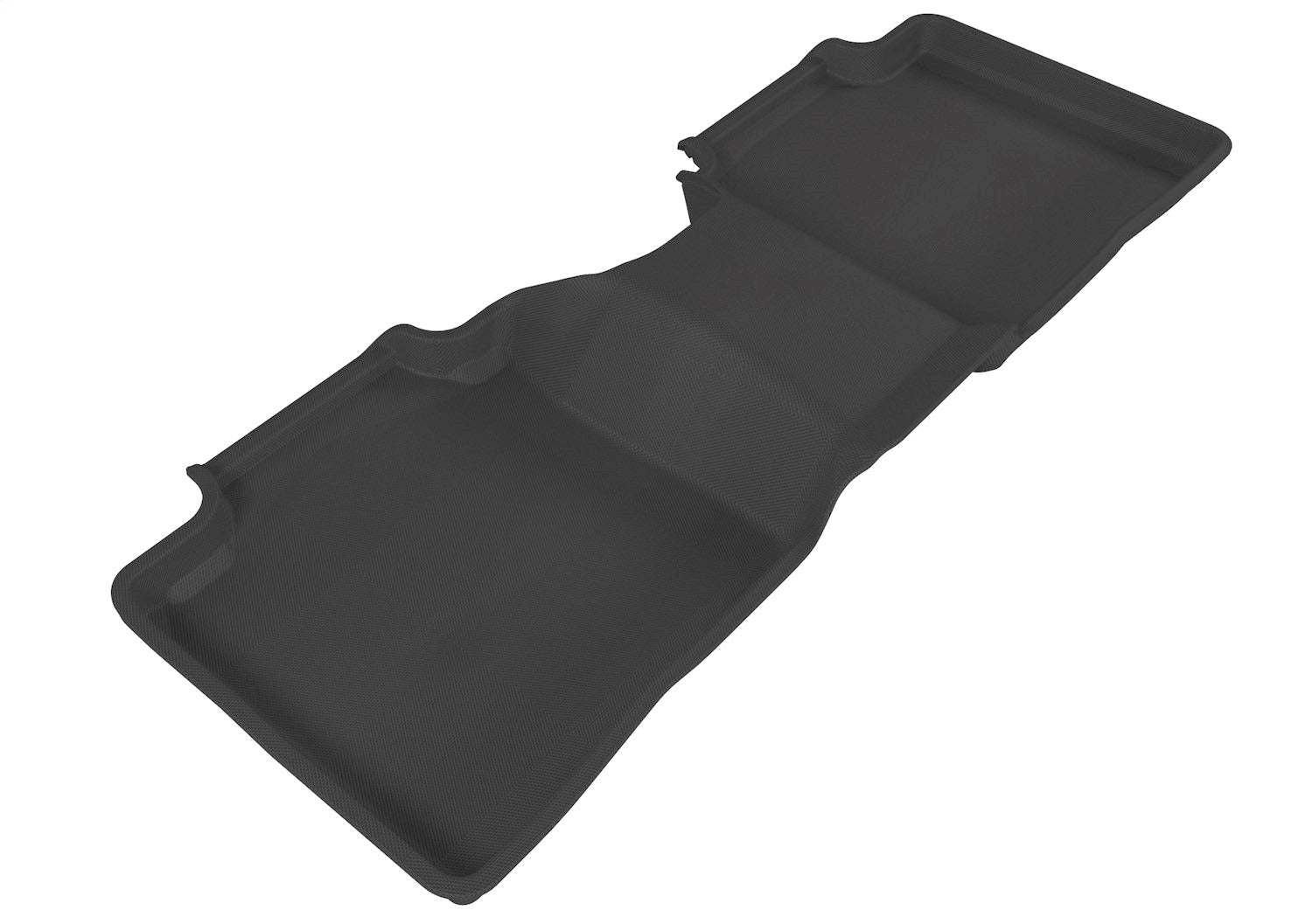 3D MAXpider L1TY07821509 KAGU Floor Mat; Black; 1 pc.; 2nd Row; Rear; 3D MAXpider L1TY07821509