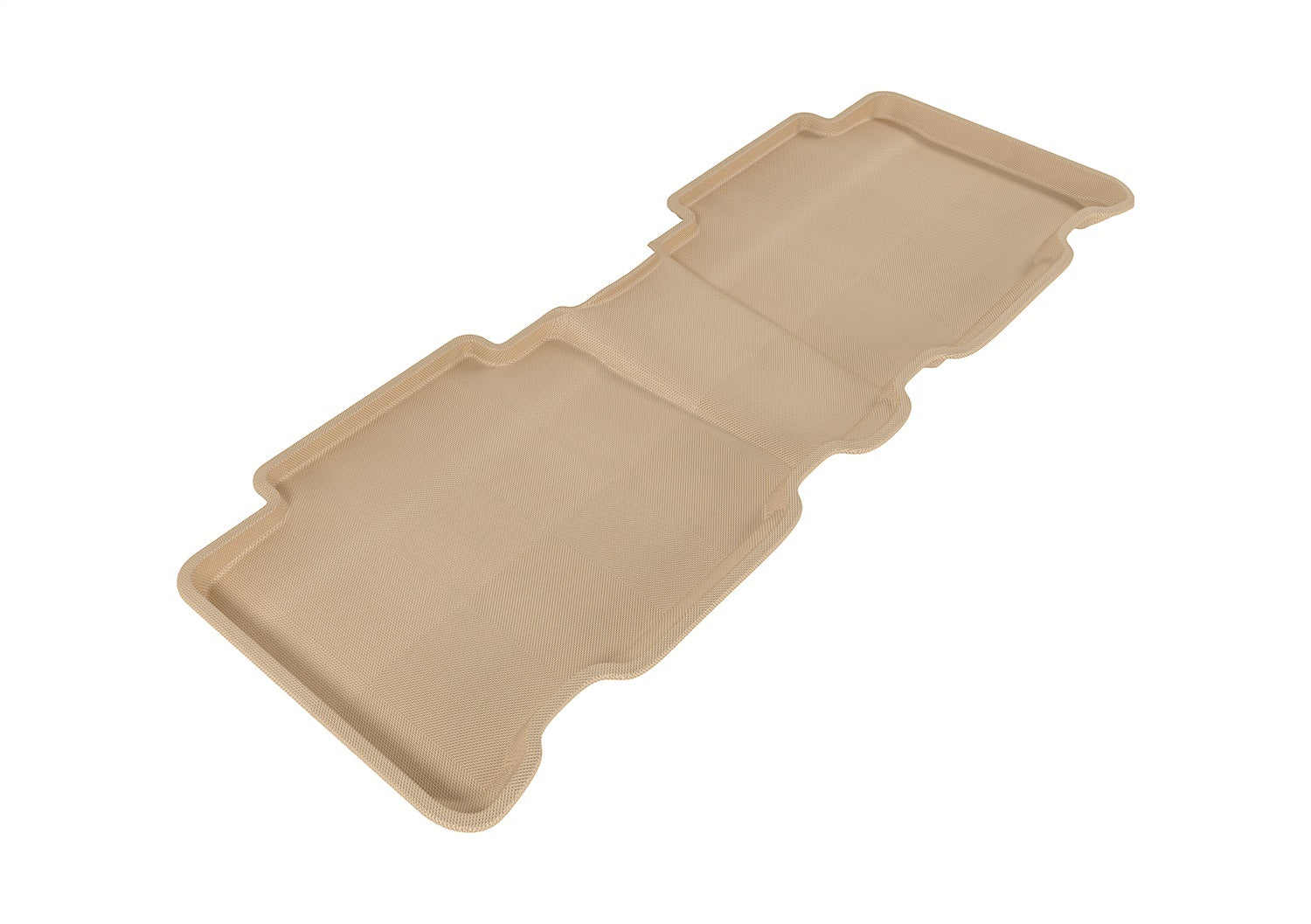 3D MAXpider L1TY12721502 KAGU Floor Mat; Tan; 1 pc.; 2nd Row; Rear; [Available While Supplies Last]; 3D MAXpider L1TY12721502