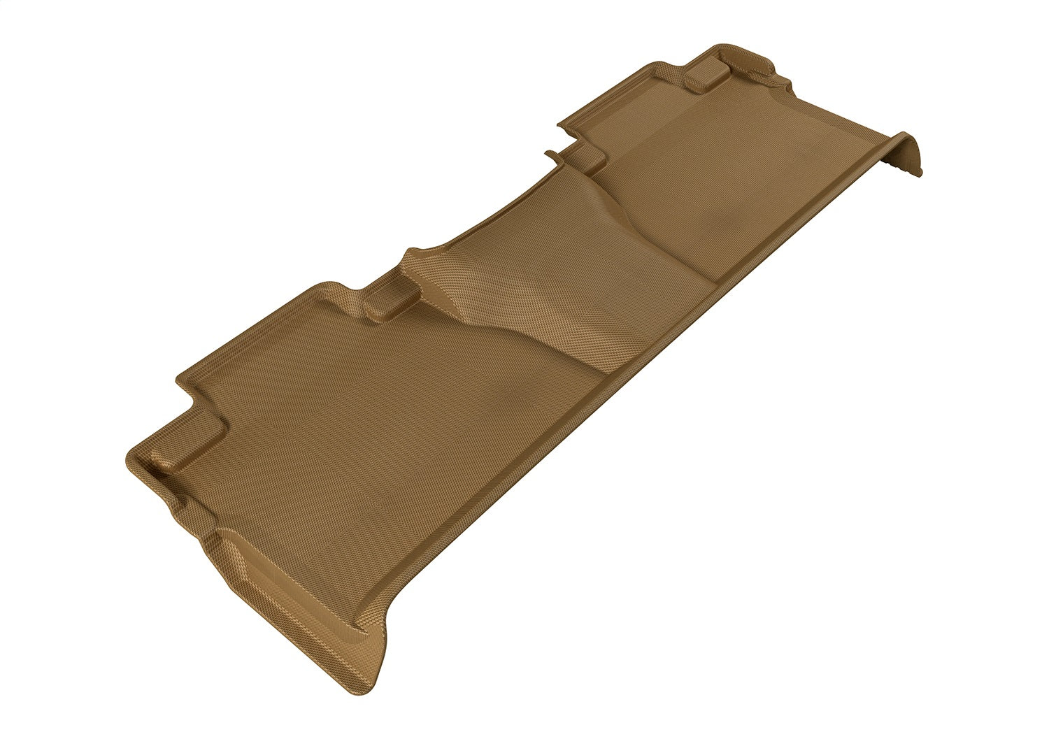3D MAXpider L1TY15321502 KAGU Floor Mat; Tan; 1 pc.; 2nd Row; Rear; [Available While Supplies Last]; 3D MAXpider L1TY15321502