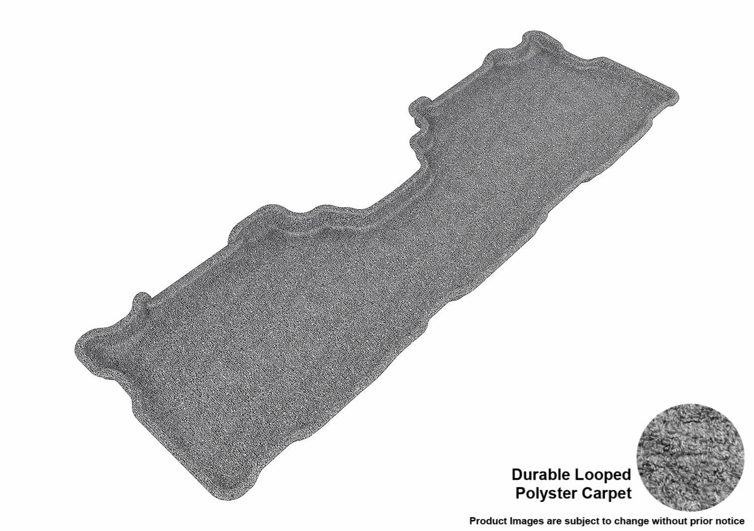 3D MAXpider L1TY16222201 CLASSIC Floor Mat; Gray; 1 pc.; 2nd Row; Rear; [Available While Supplies Last]; 3D MAXpider L1TY16222201